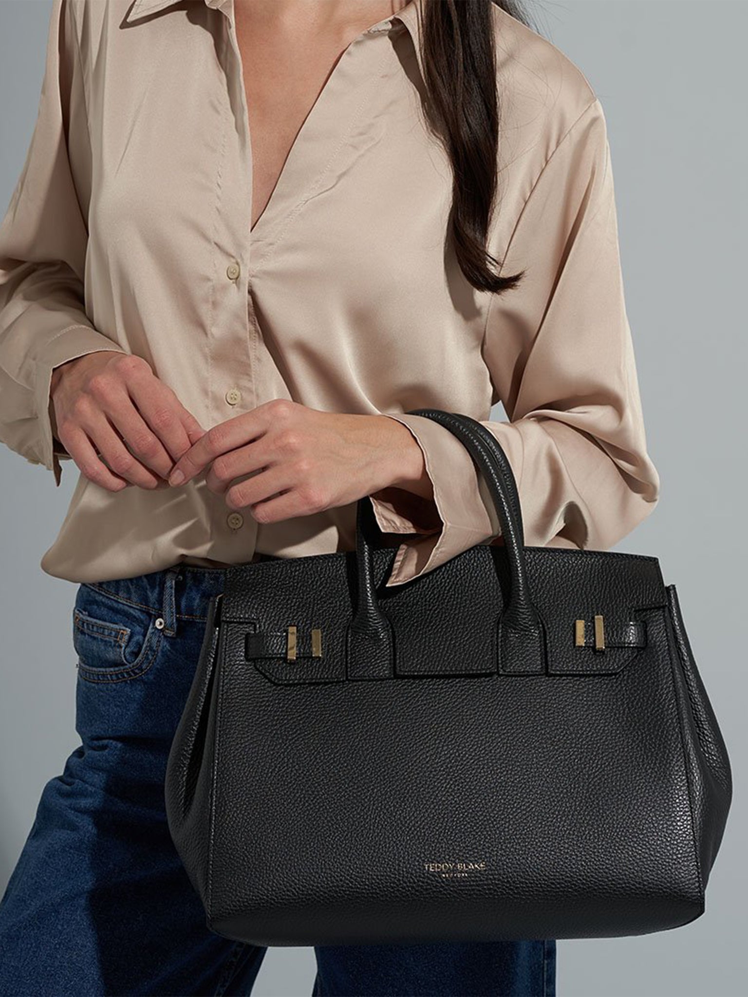 TEDDY BLAKE Gigi Stampato  13" - Dark Beige