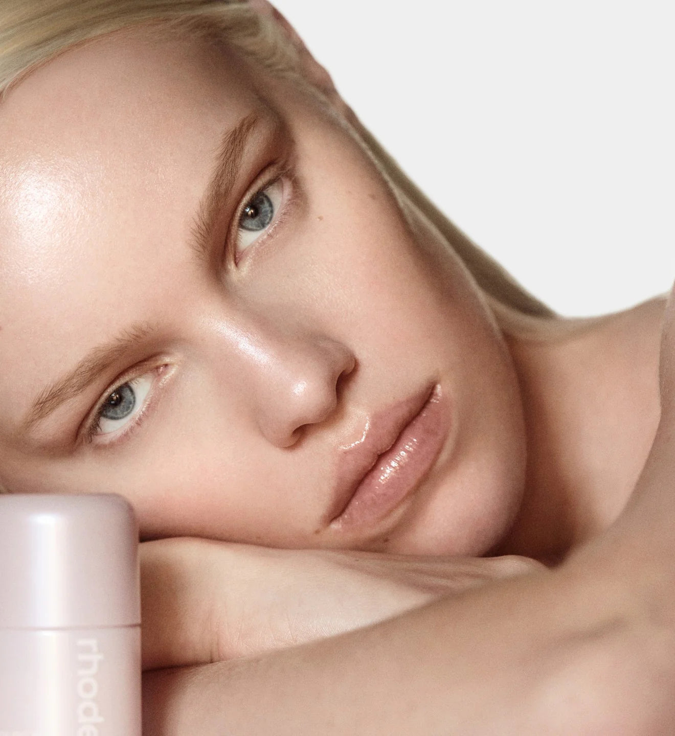 rhode highlight milk pearly pink