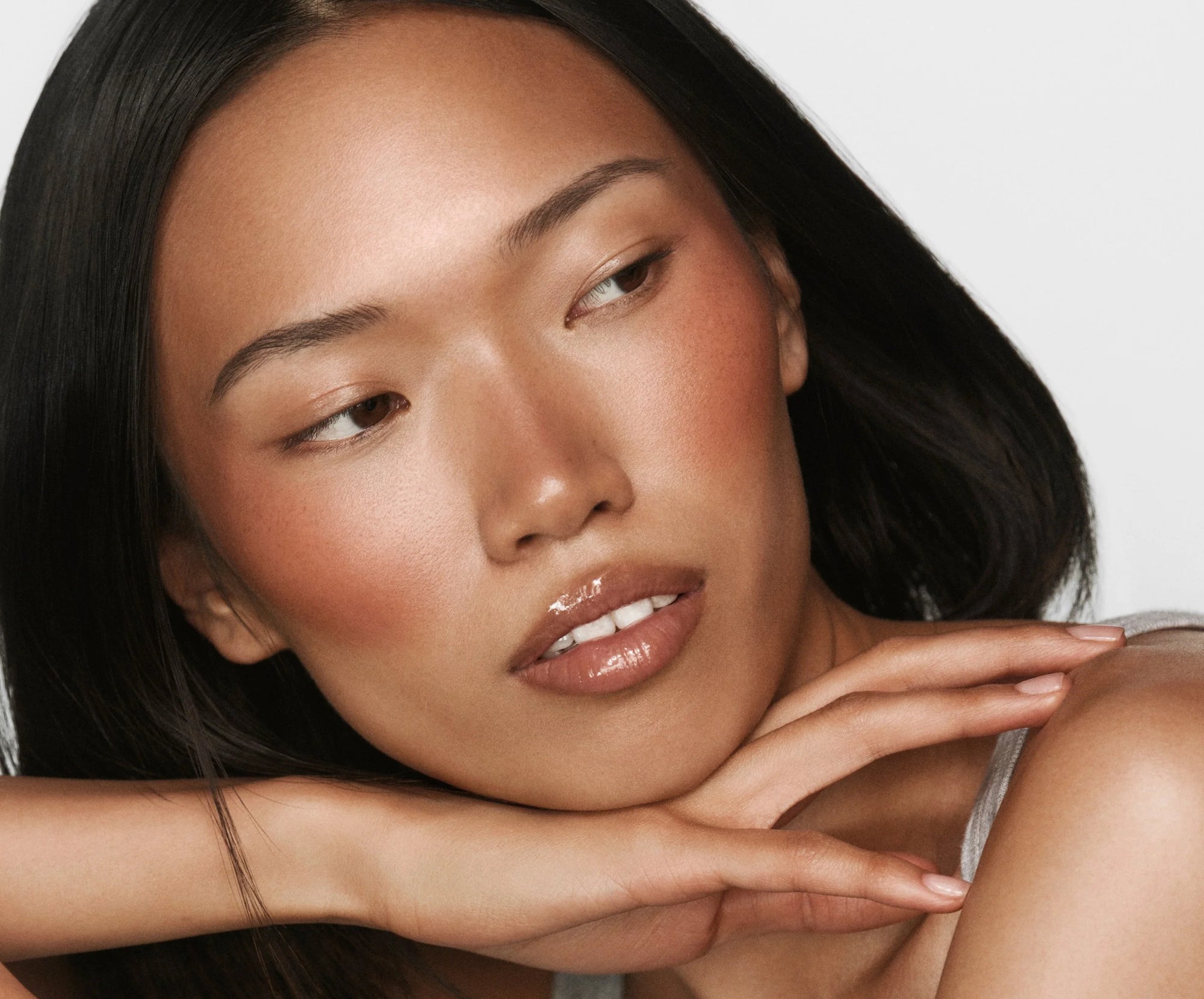 rhode peptide lip tint  colada -  pearly peach tan