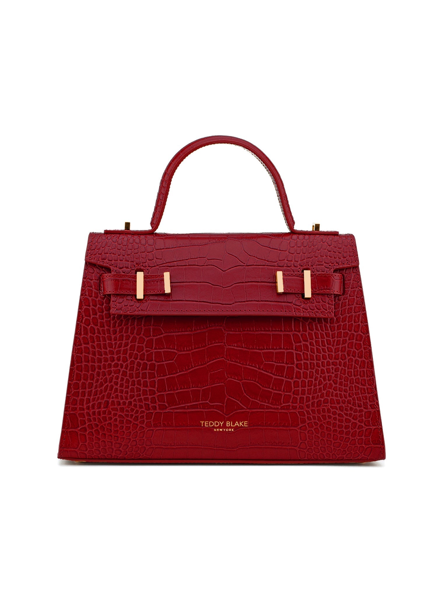TEDDY BLAKE Ava Croco  11" - Dark Red