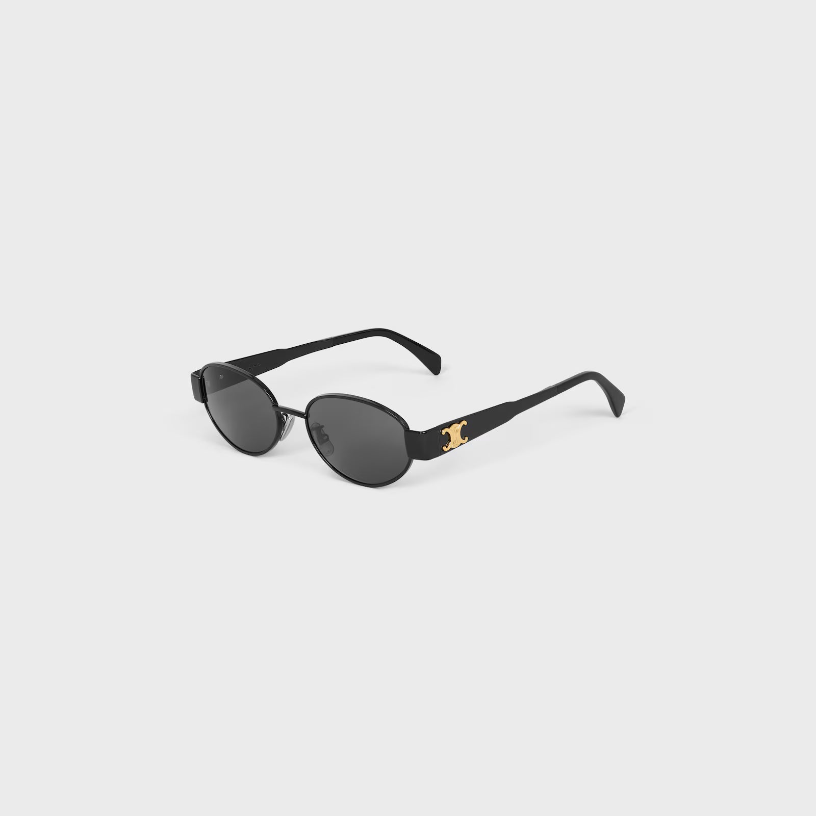 celine triomphe metal 01 sunglasses in metal