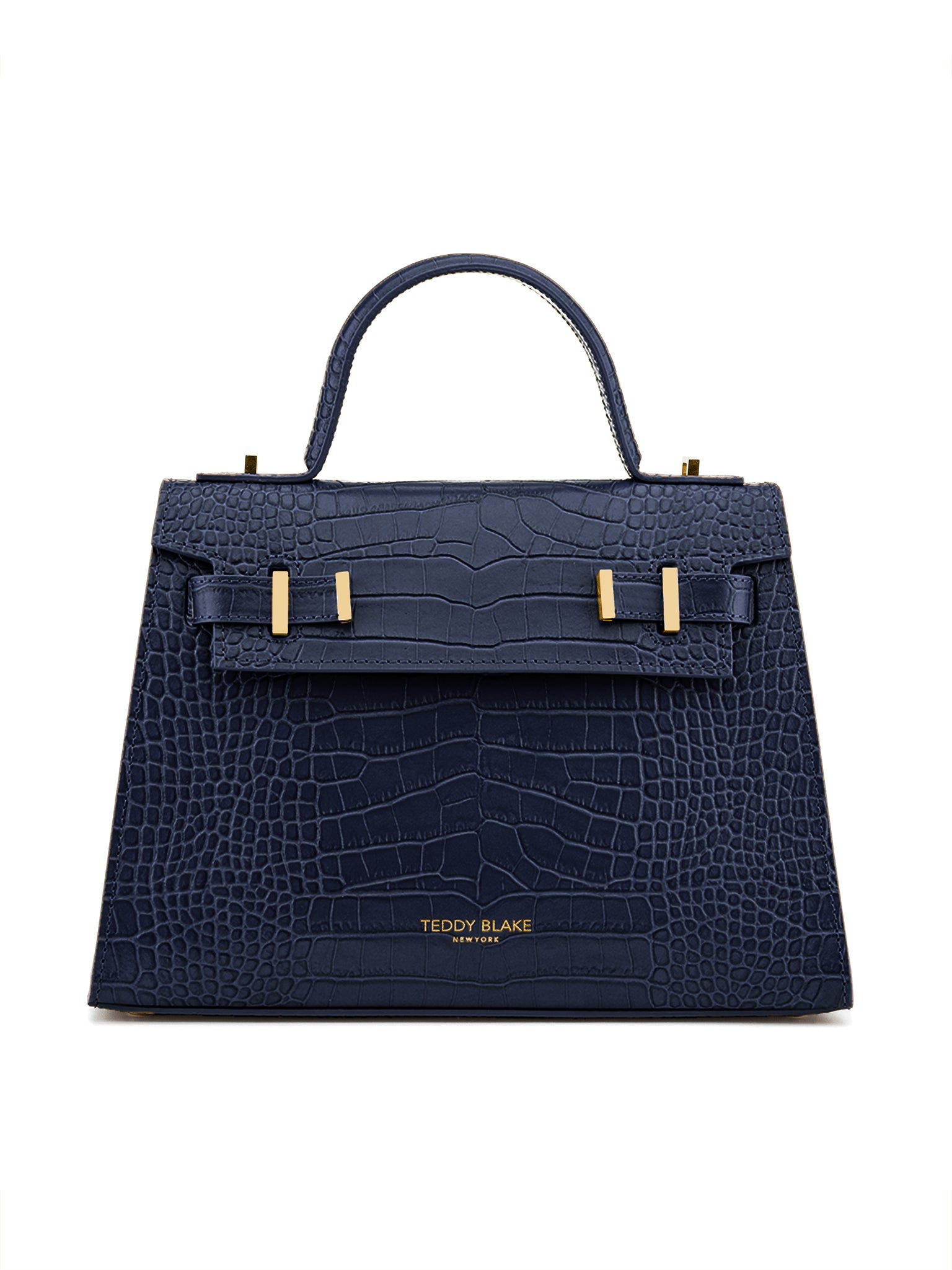 TEDDY BLAKE Ava Croco  11" - Blue Jeans