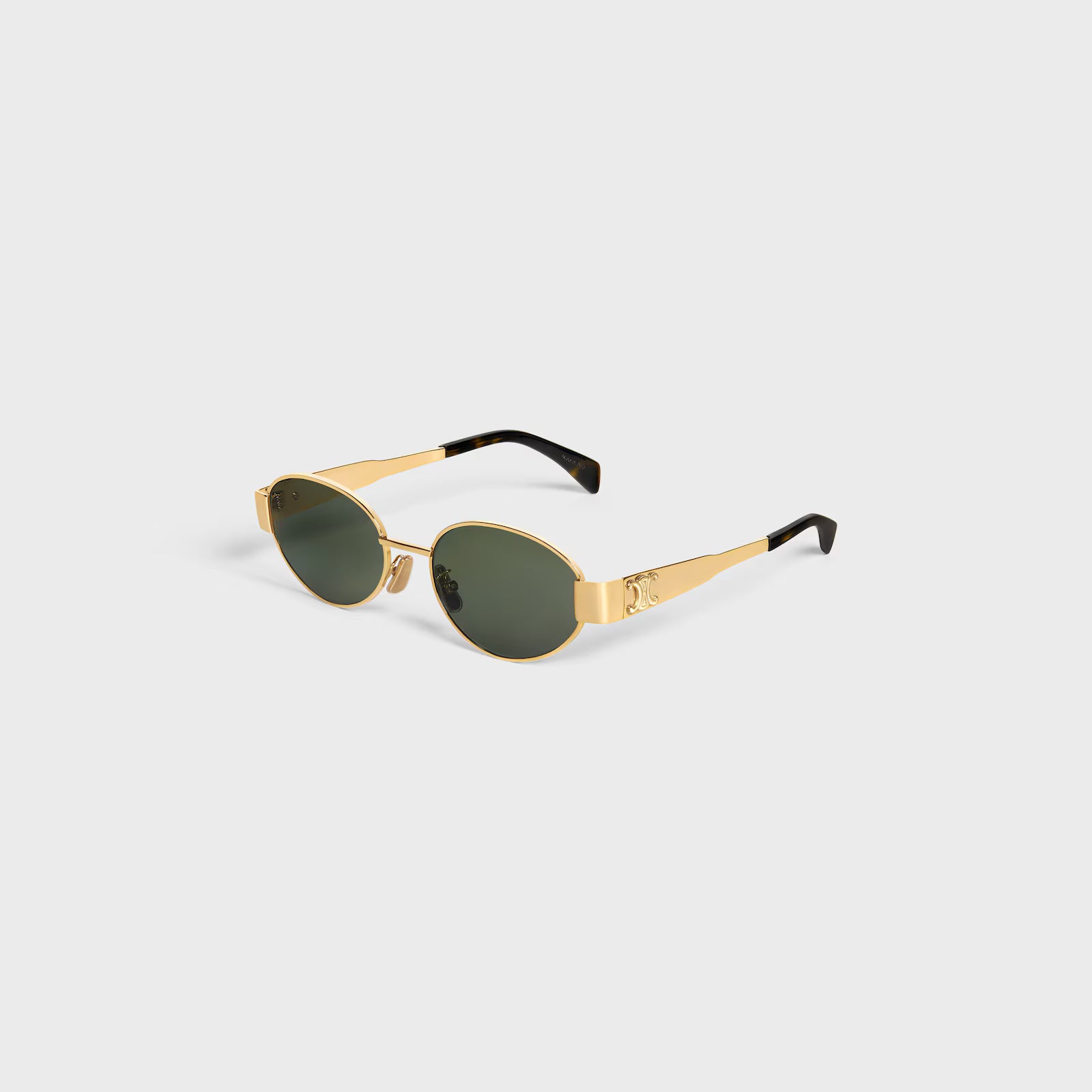 celine triomphe metal 01 sunglasses in metal