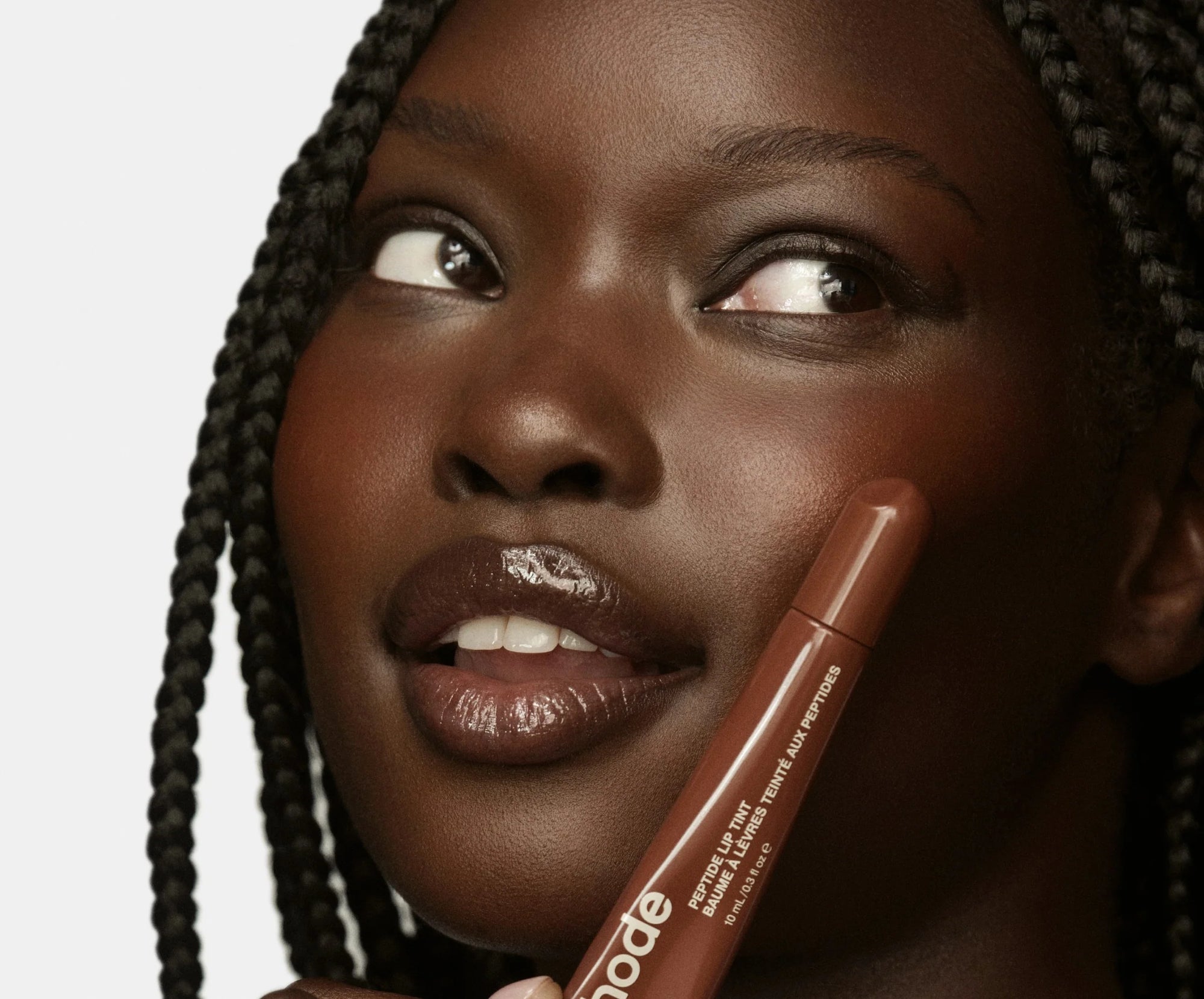 rhode peptide lip tint honey mango -  pearly rosy bronze