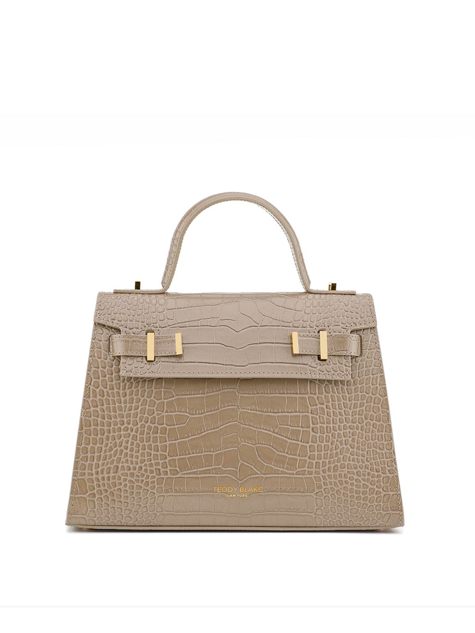 TEDDY BLAKE Ava Croco  11" - Light Beige