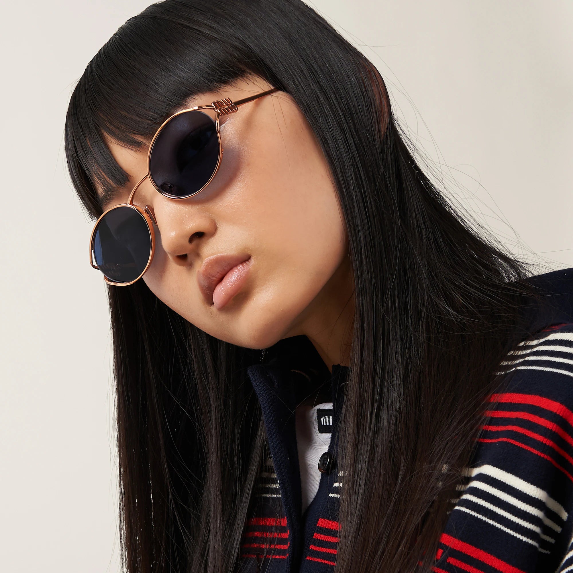 miu miu logo sunglasses