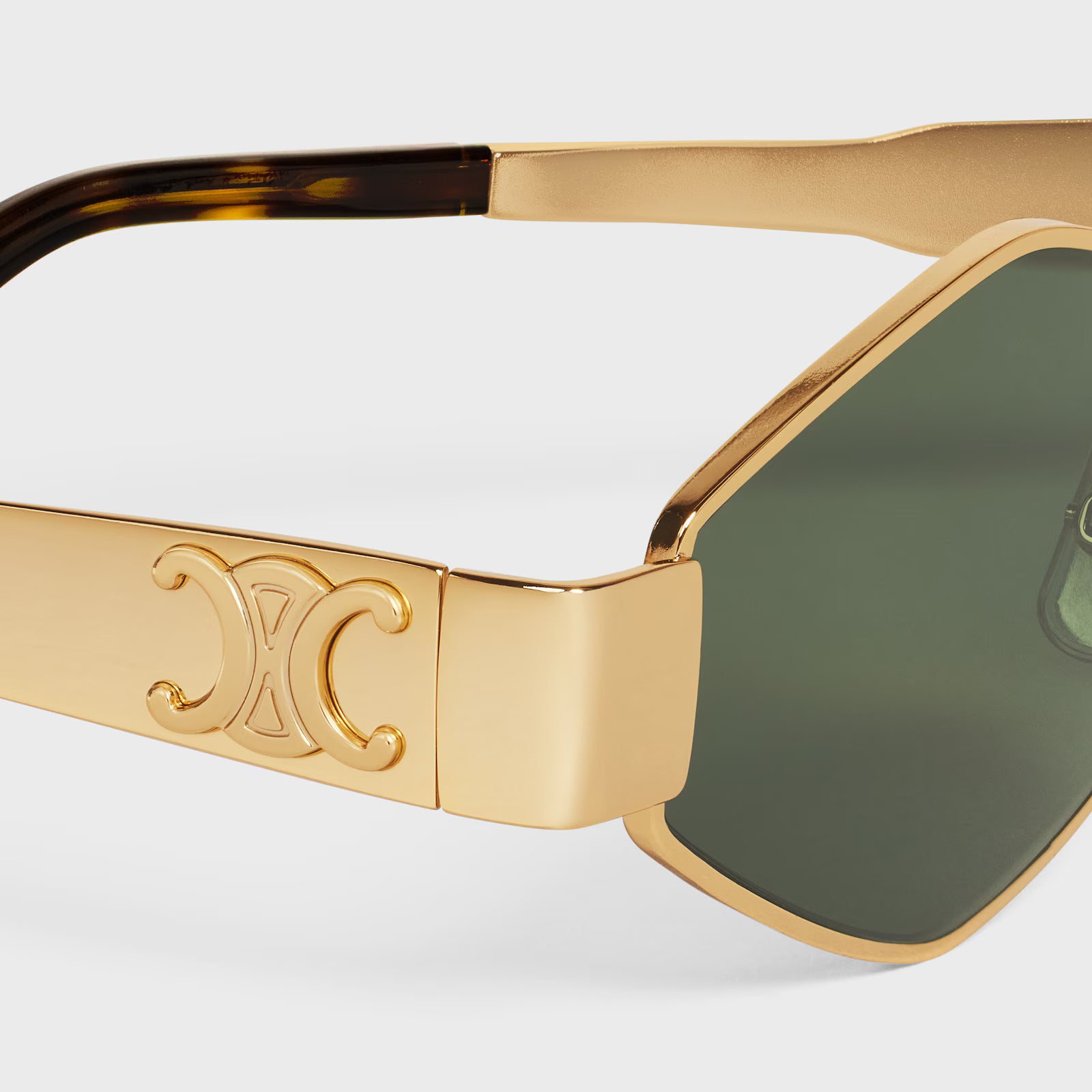 celine triomphe metal 02 sunglasses in metal