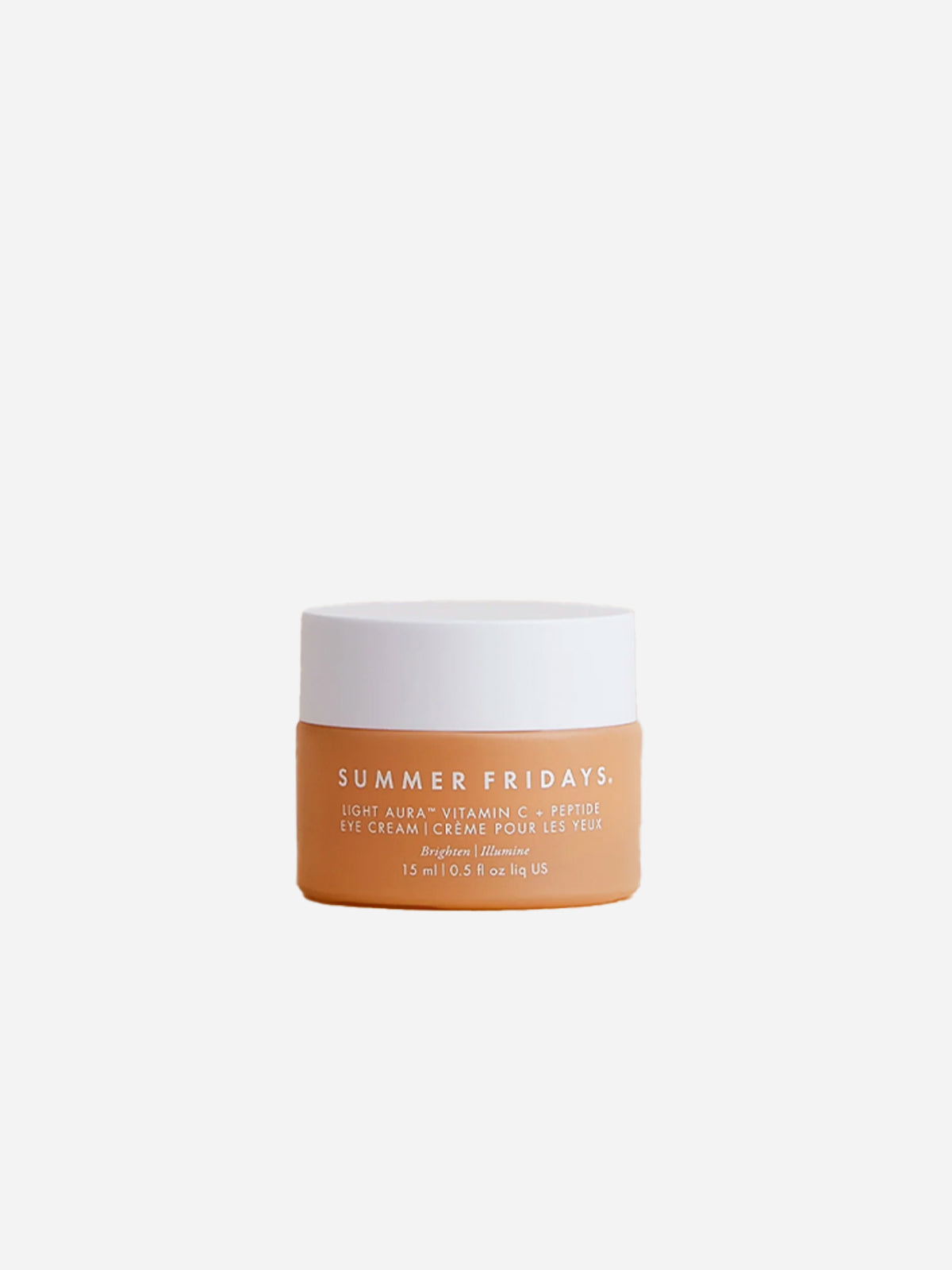 summer fridays light aura vitamin c + peptide eye cream