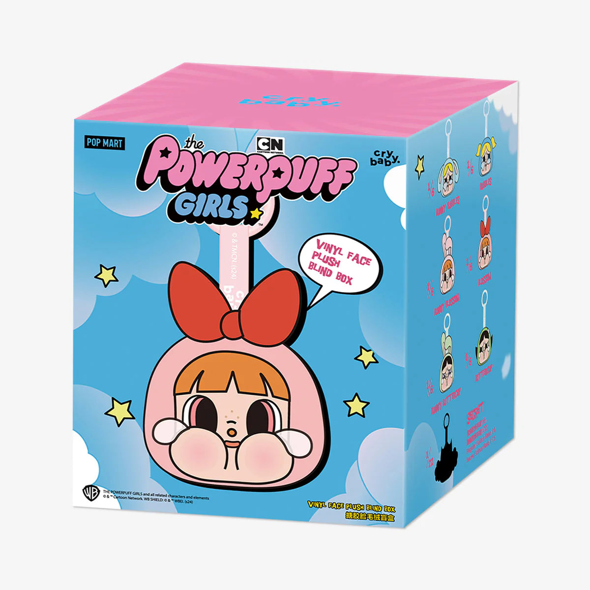 Crybaby PowerPuff Girls Seri-Vinyl Face Face Plush Box Blind