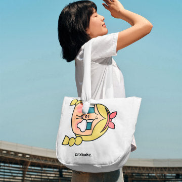 CRYBABY Sunset Concert Series-Cotton Filled Shoulder Bag