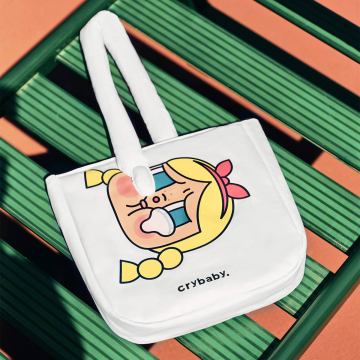 CRYBABY Sunset Concert Series-Cotton Filled Shoulder Bag