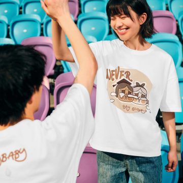 Tricou retro Concert Crybaby Sunset Sunset