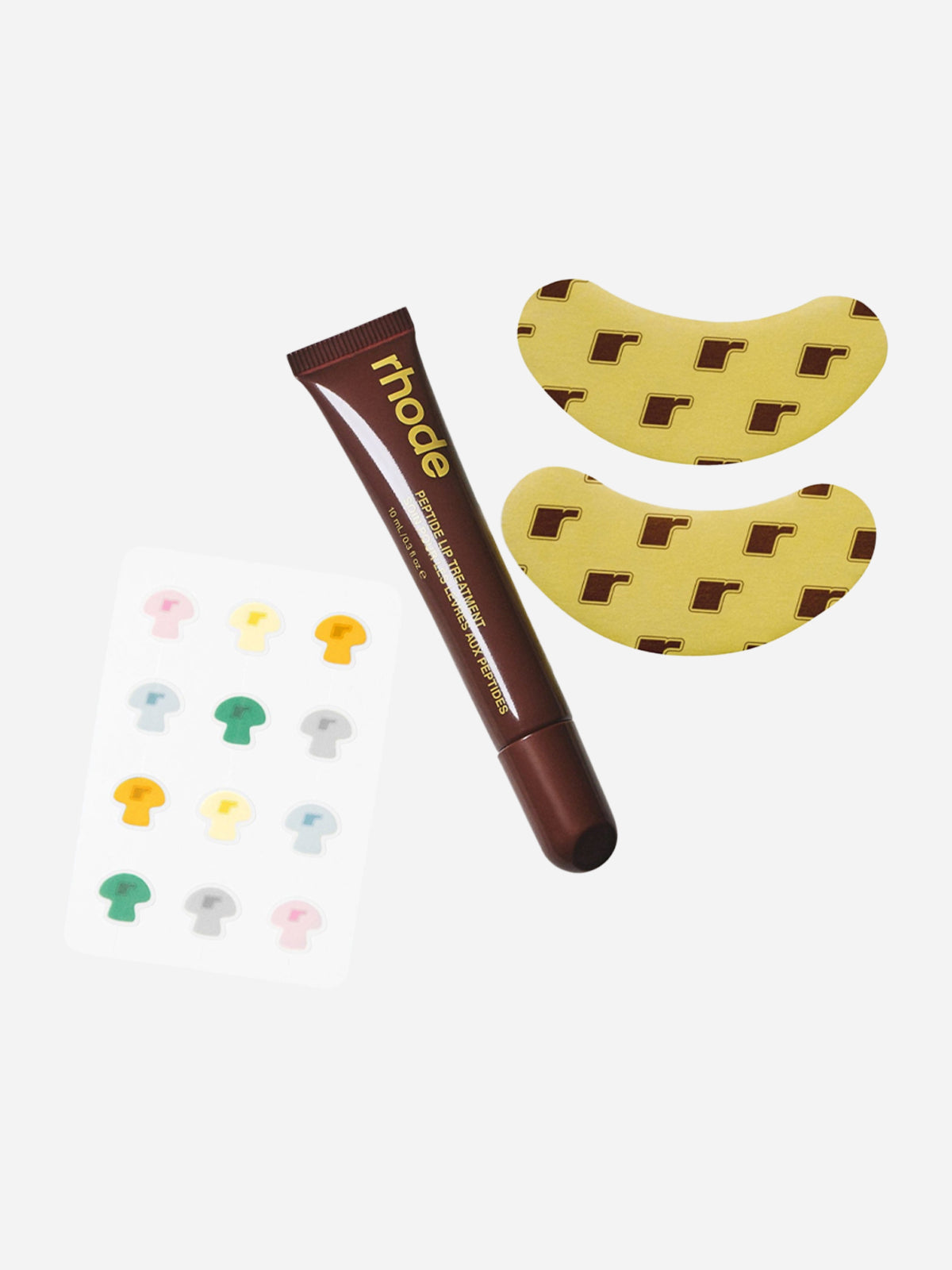 rhode snap-on lip case pretzel – blush