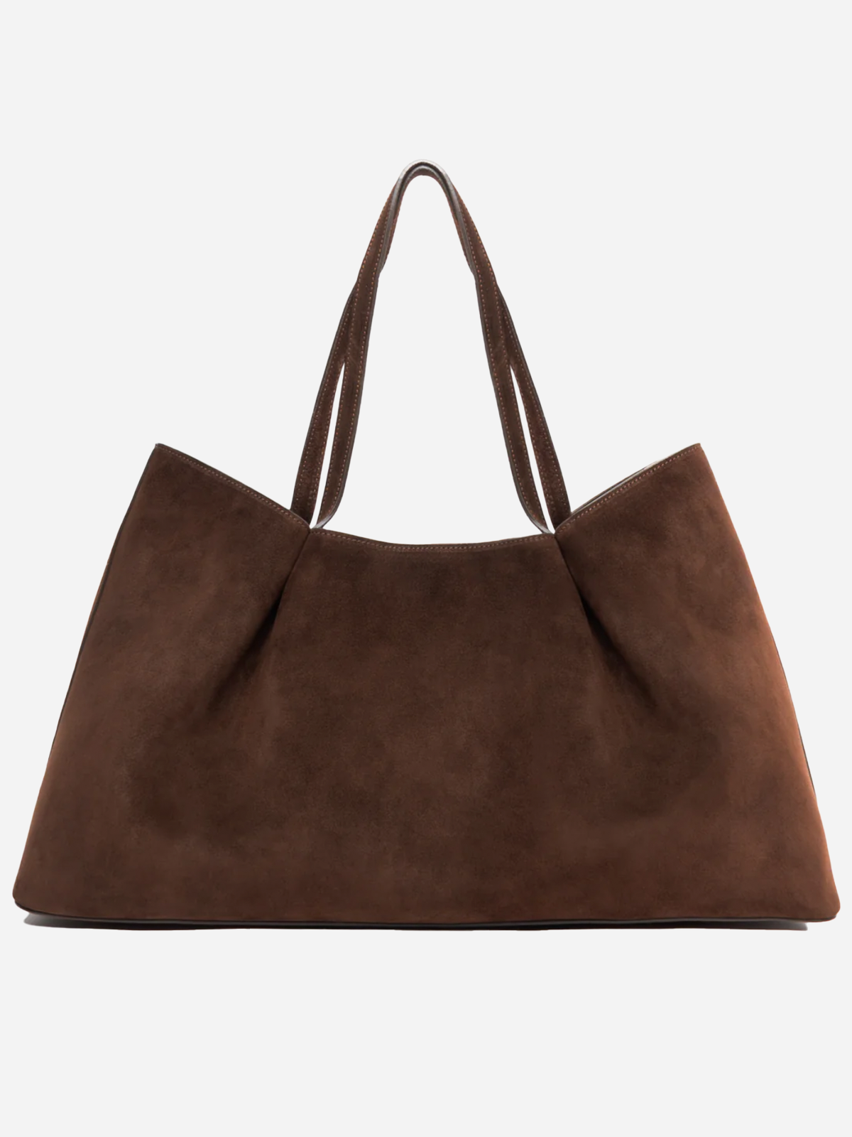 Elleme Dimple Tote Suede Brownie