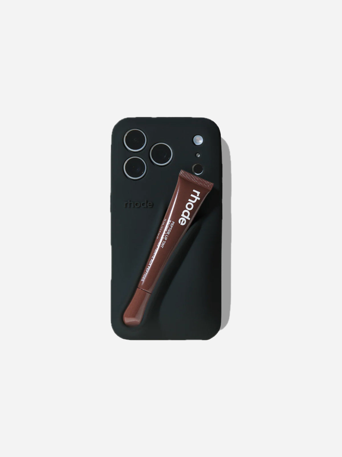 rhode lip case - black