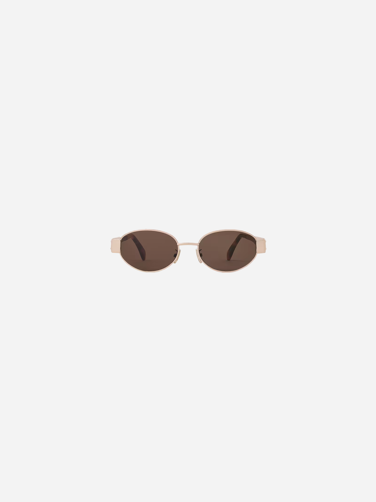 celine triomphe metal 01 sunglasses in metal