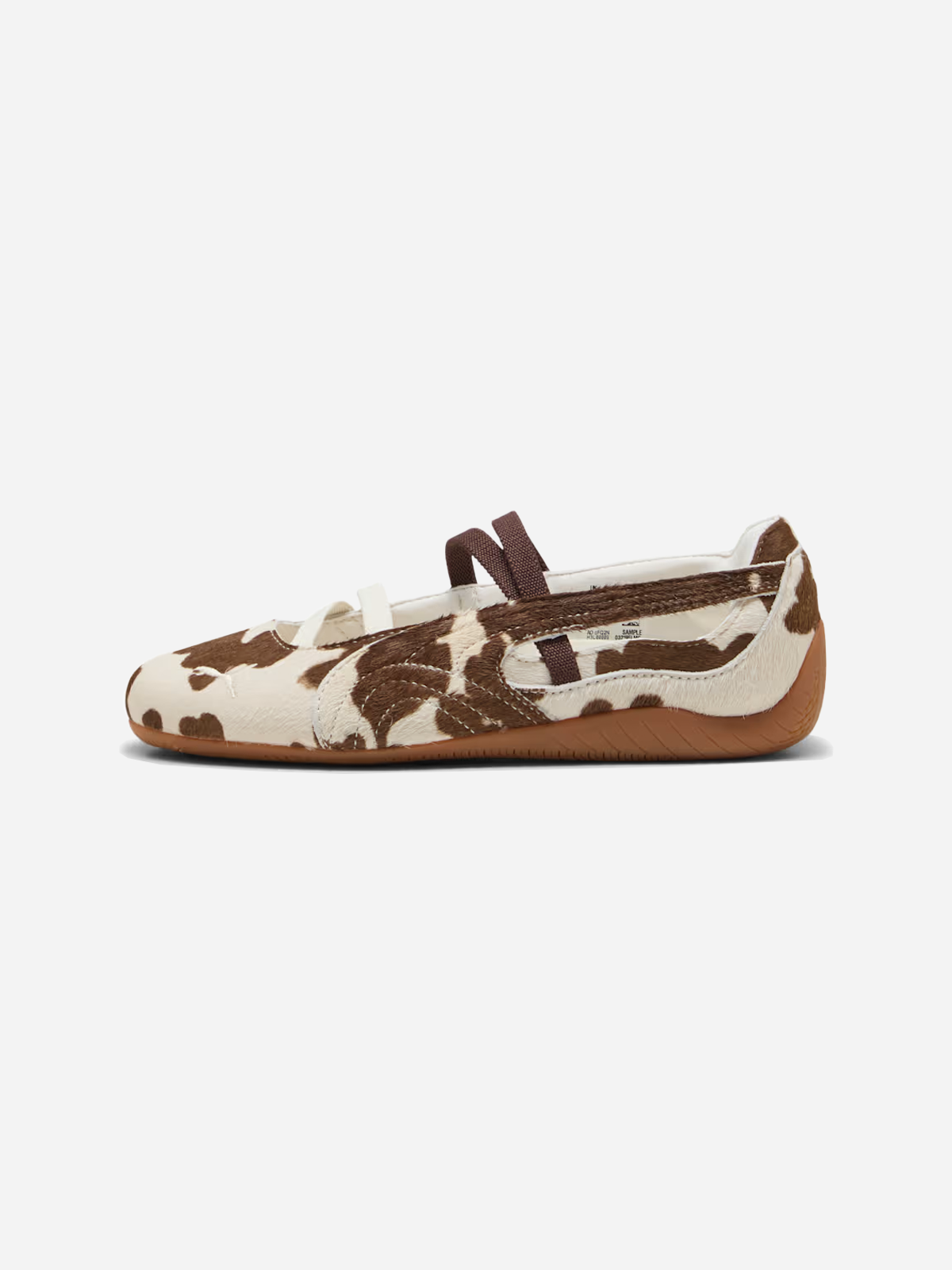 puma speedcat ballet cow print sneakers women