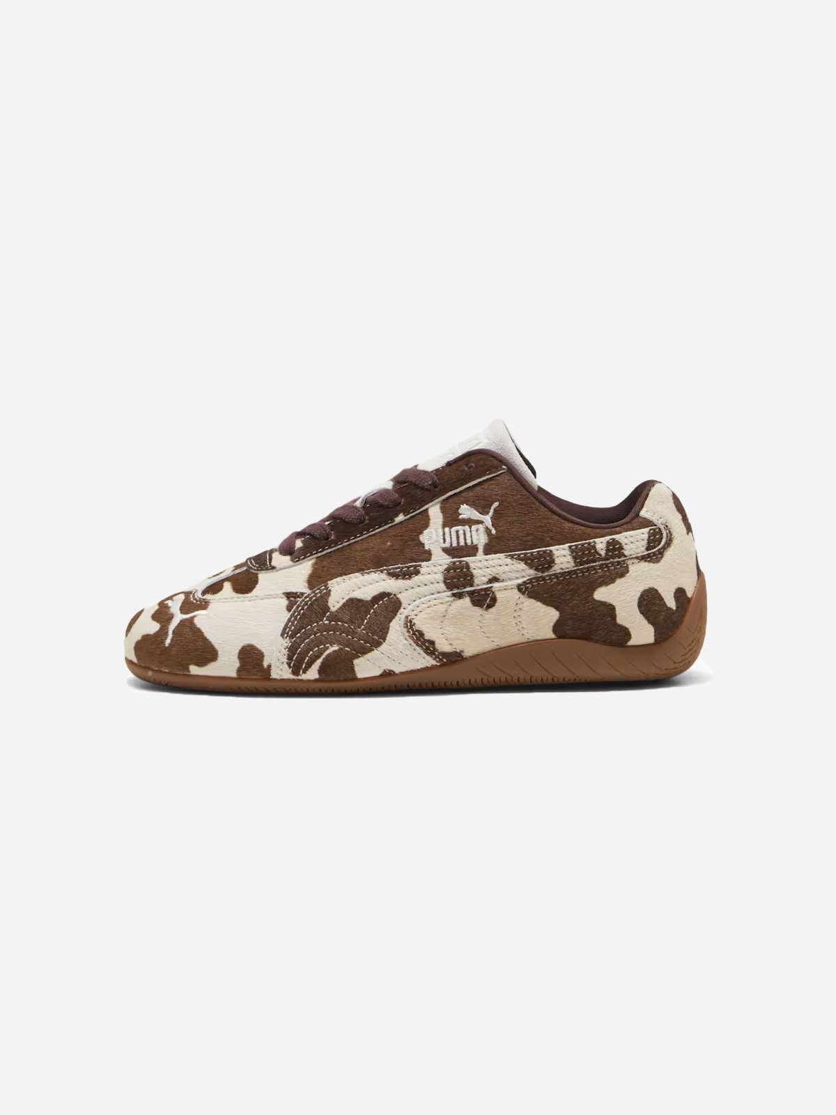 puma speedcat cow print sneakers women