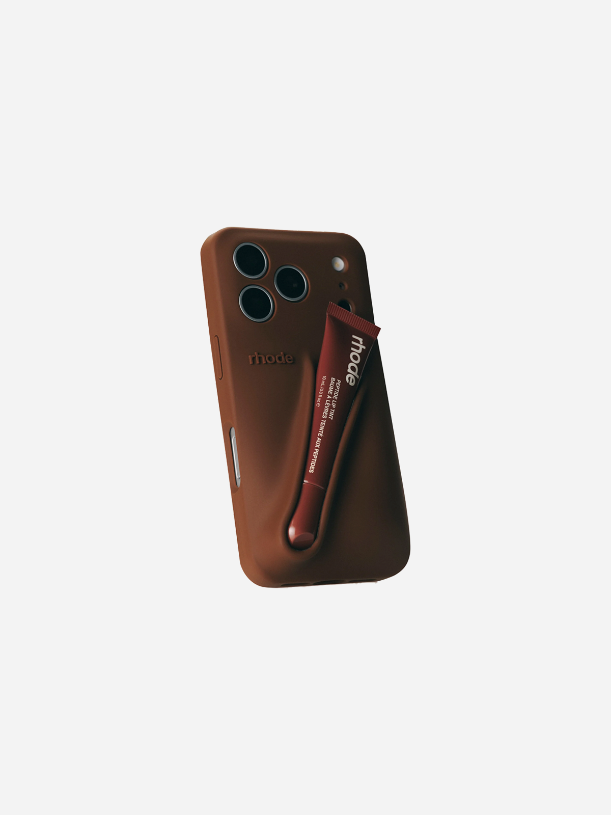rhode lip case bronze