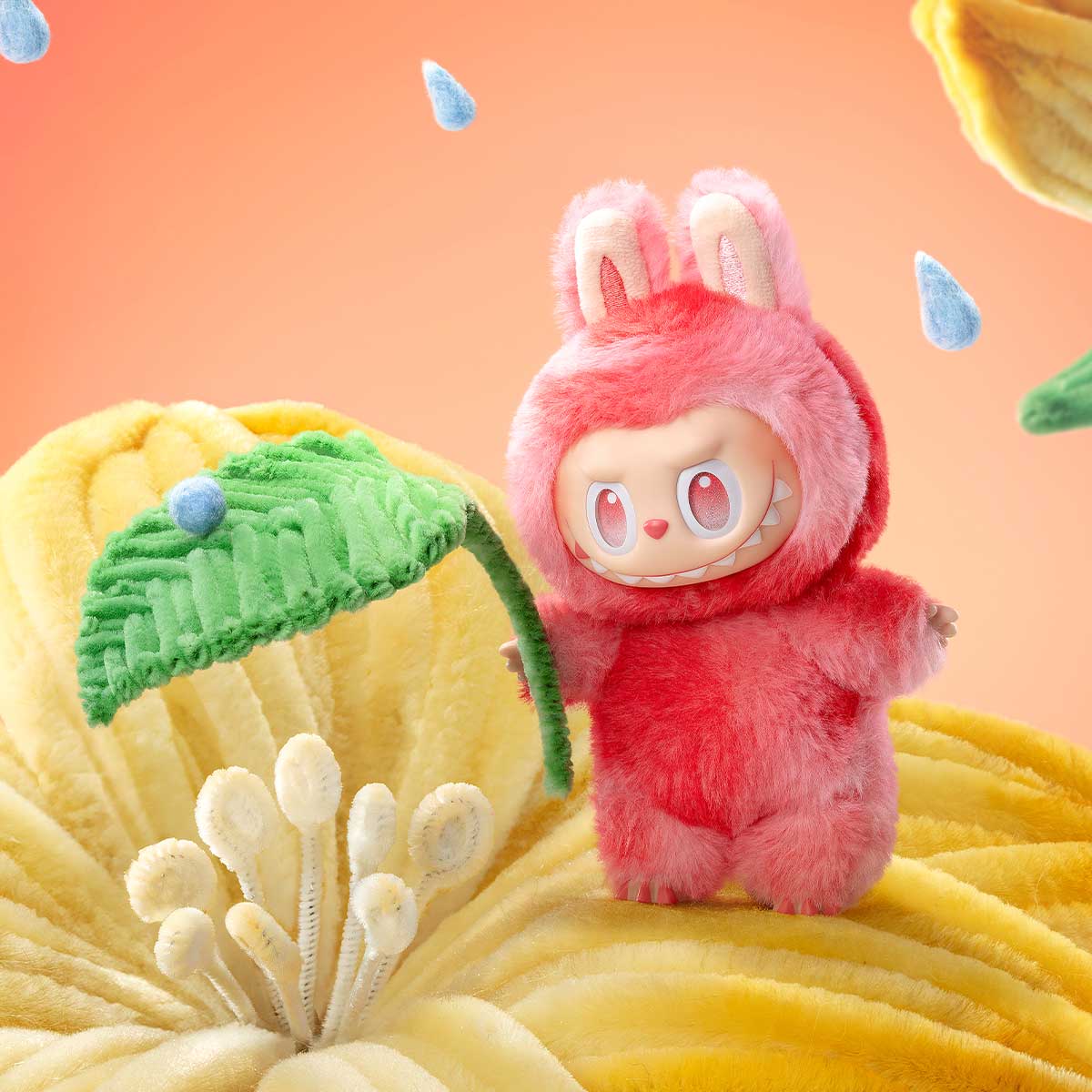 Labubu The Monsters Big In Energy Love Plysh Figure