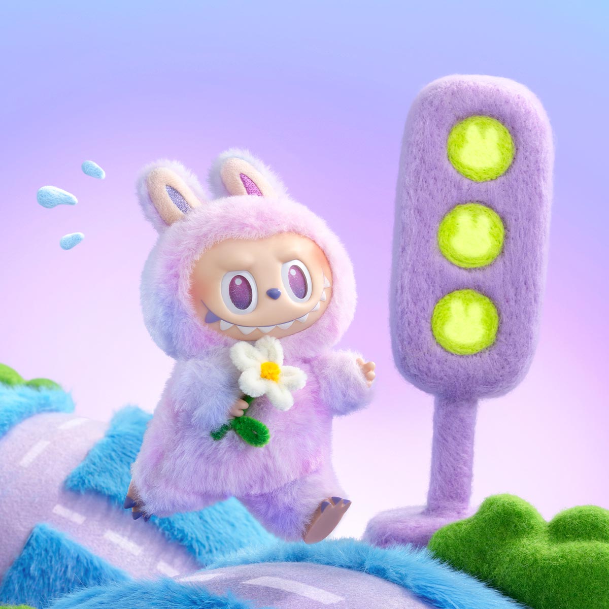 Labubu The Monsters Big In Energy Luck Pelush postava