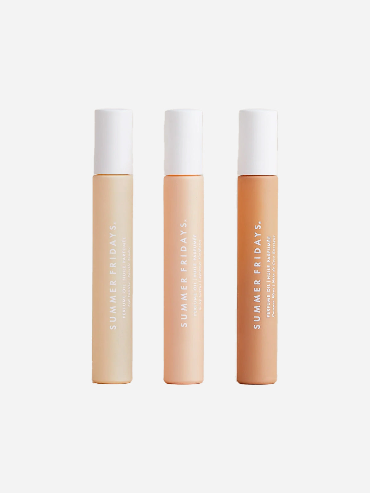 summer fridays fragrance trio roll on perfume oils