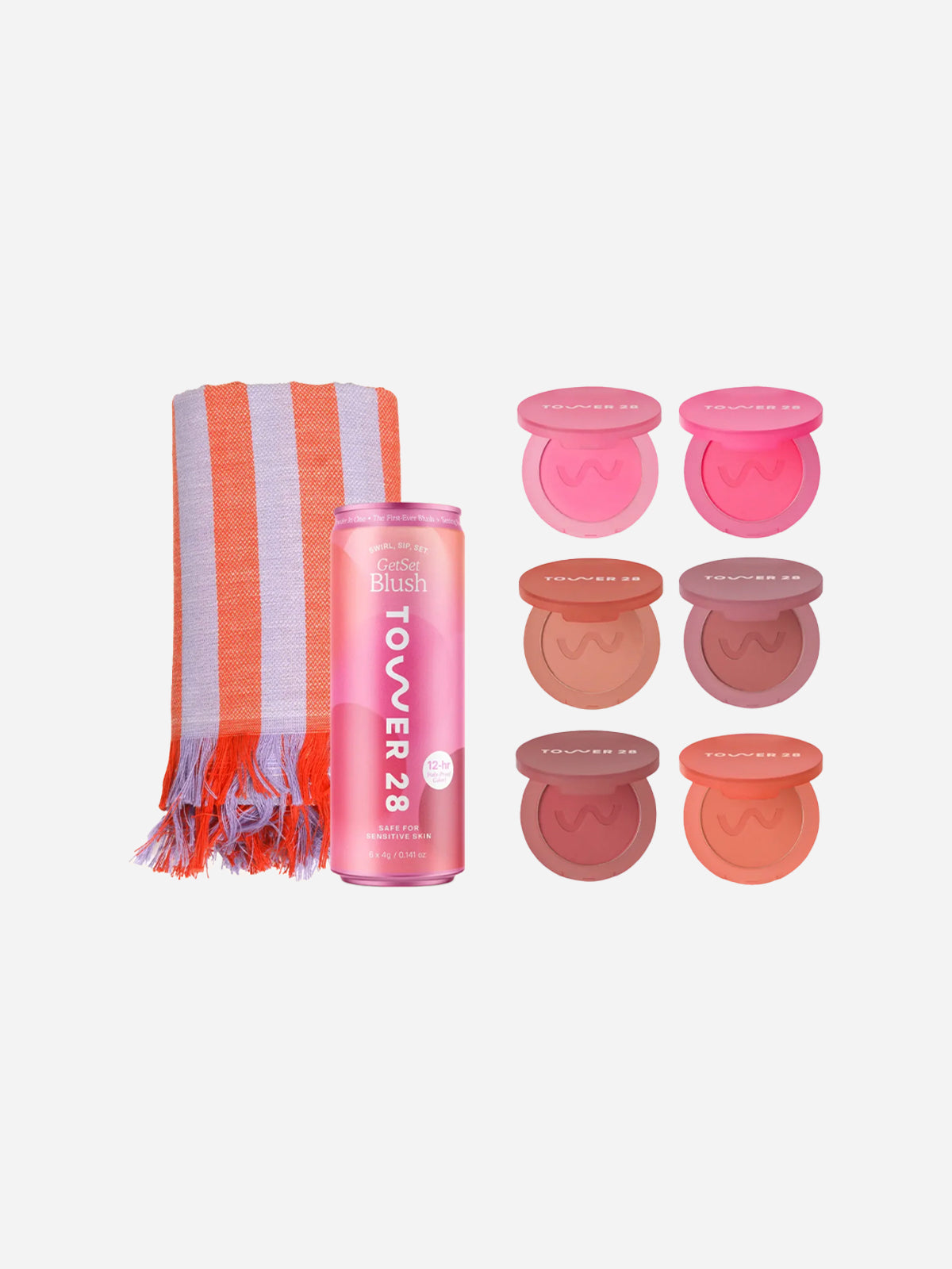tower 28 getset® powder blush gift set