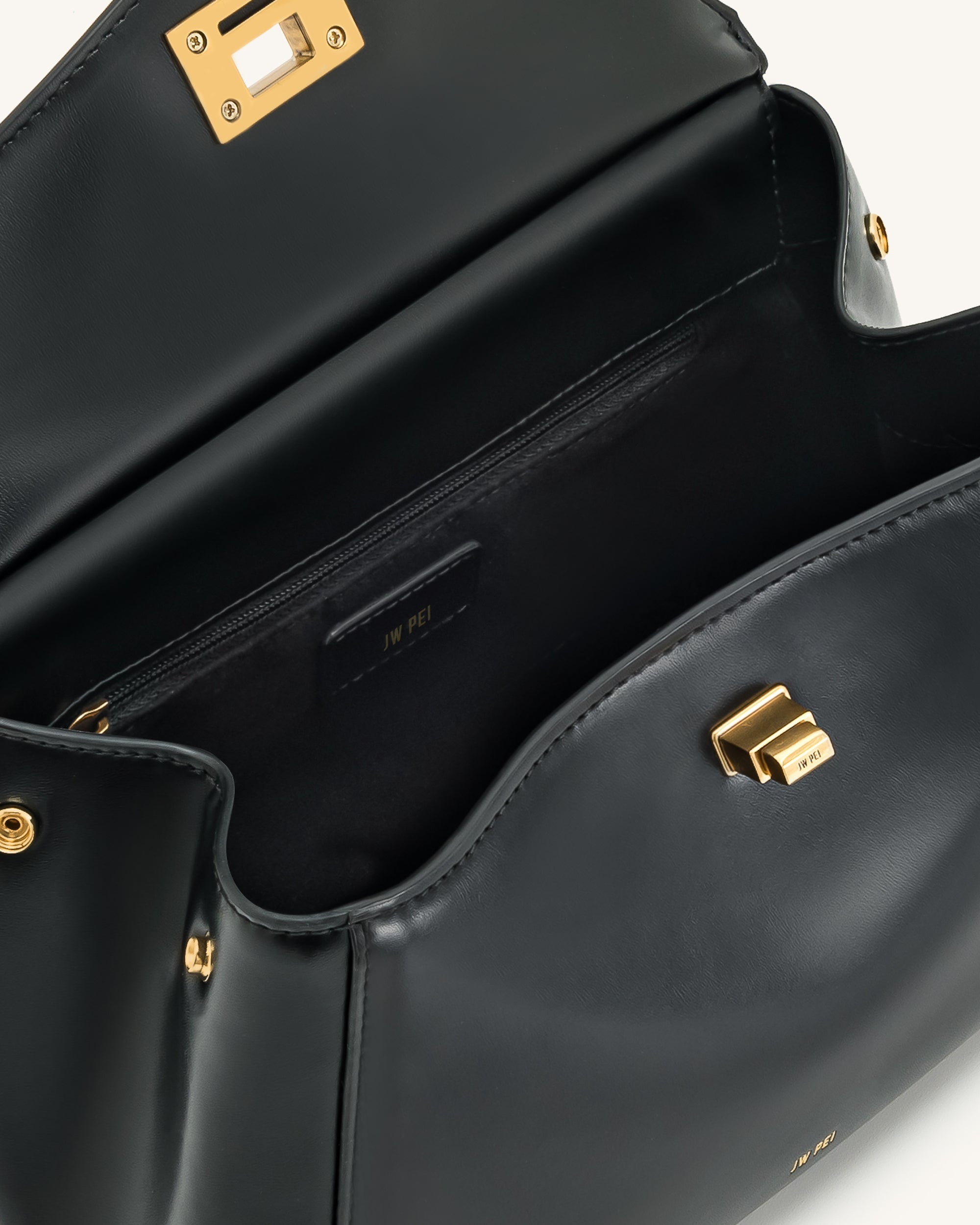 JW PEI Lucia Classic Top Handbag - Black