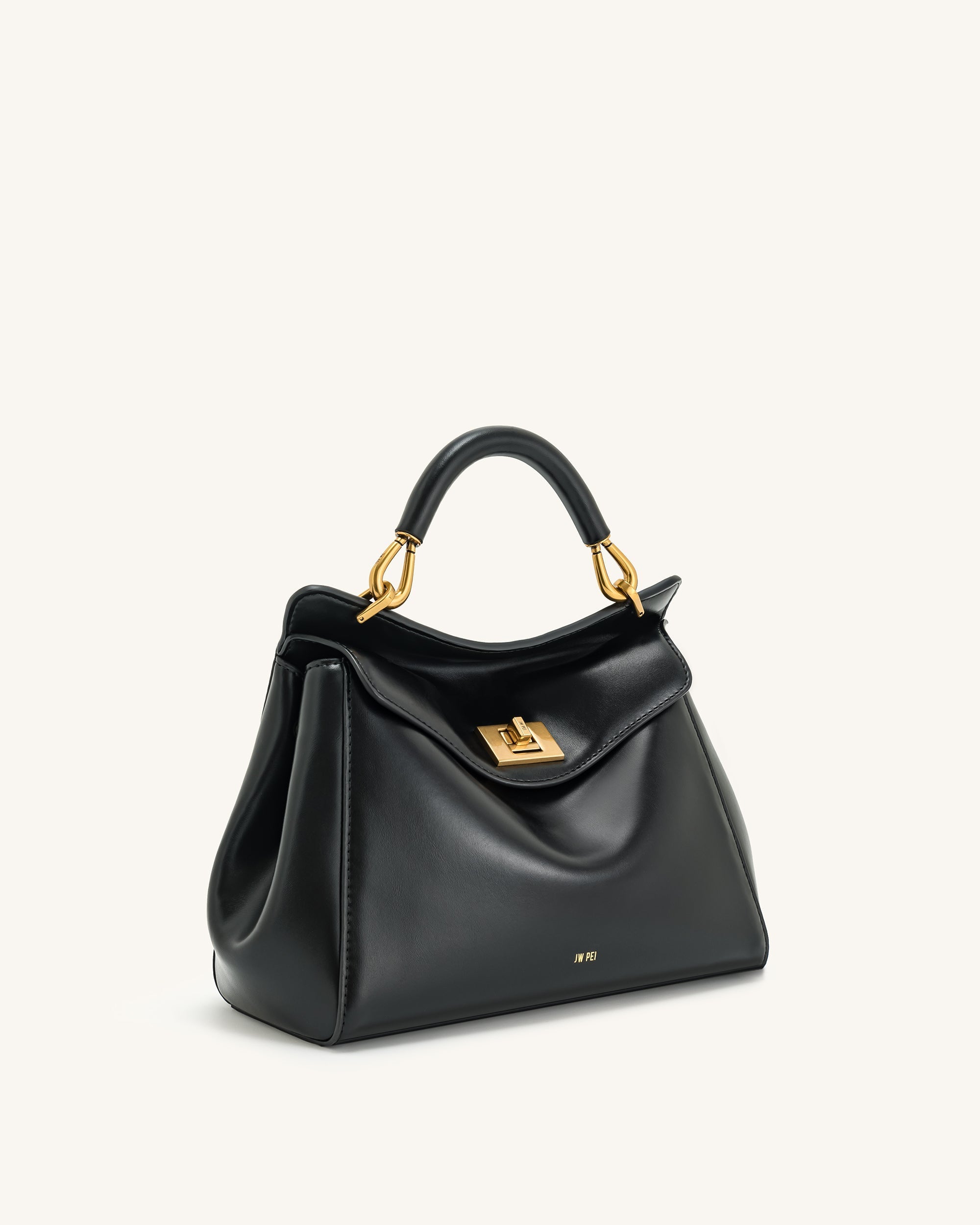 JW PEI Lucia Classic Top Handbag - Black