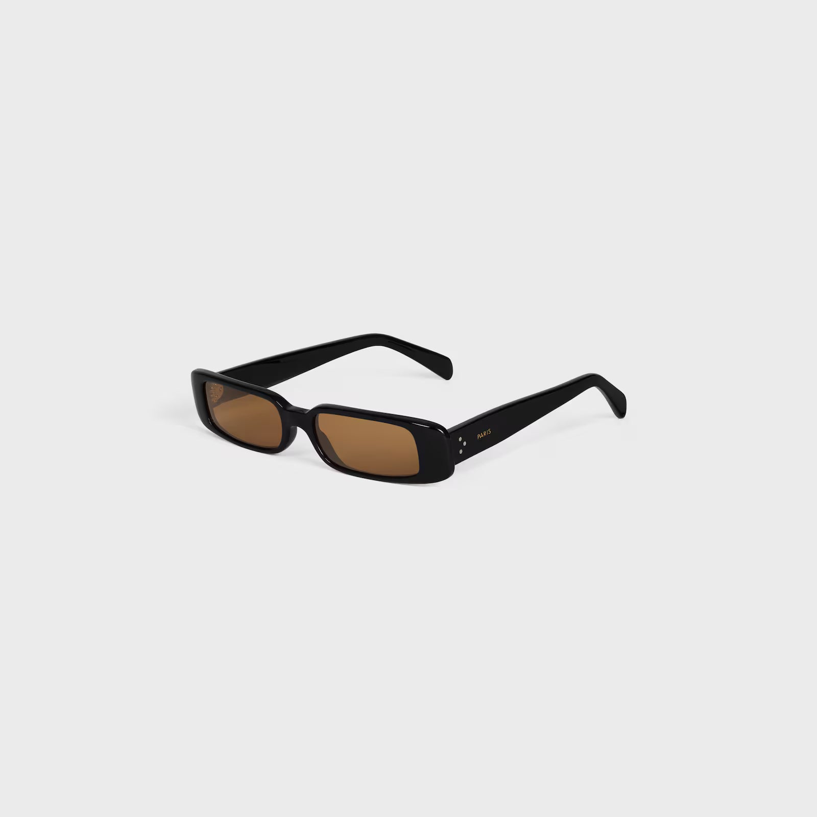 celine rectangular s343 sunglasses in acetate