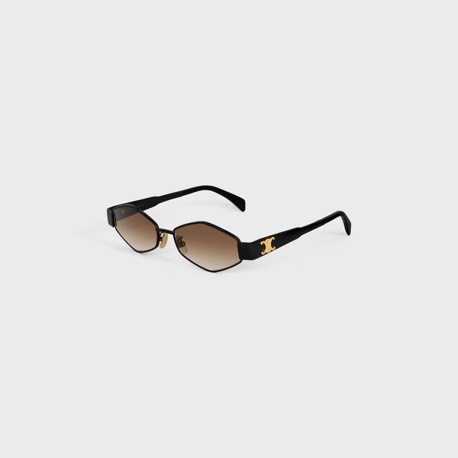 celine triomphe metal 02 sunglasses in metal