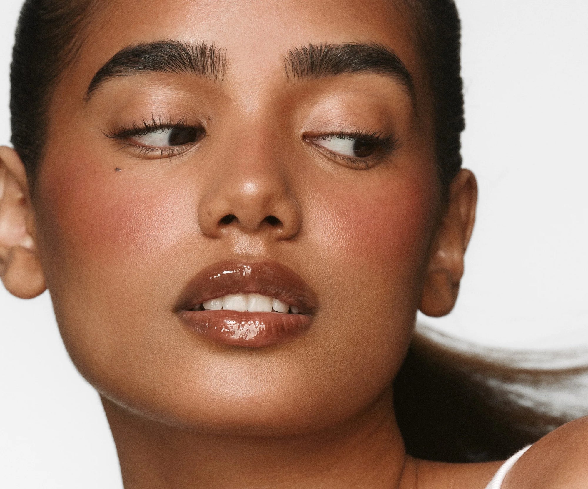 rhode peptide lip tint honey mango -  pearly rosy bronze