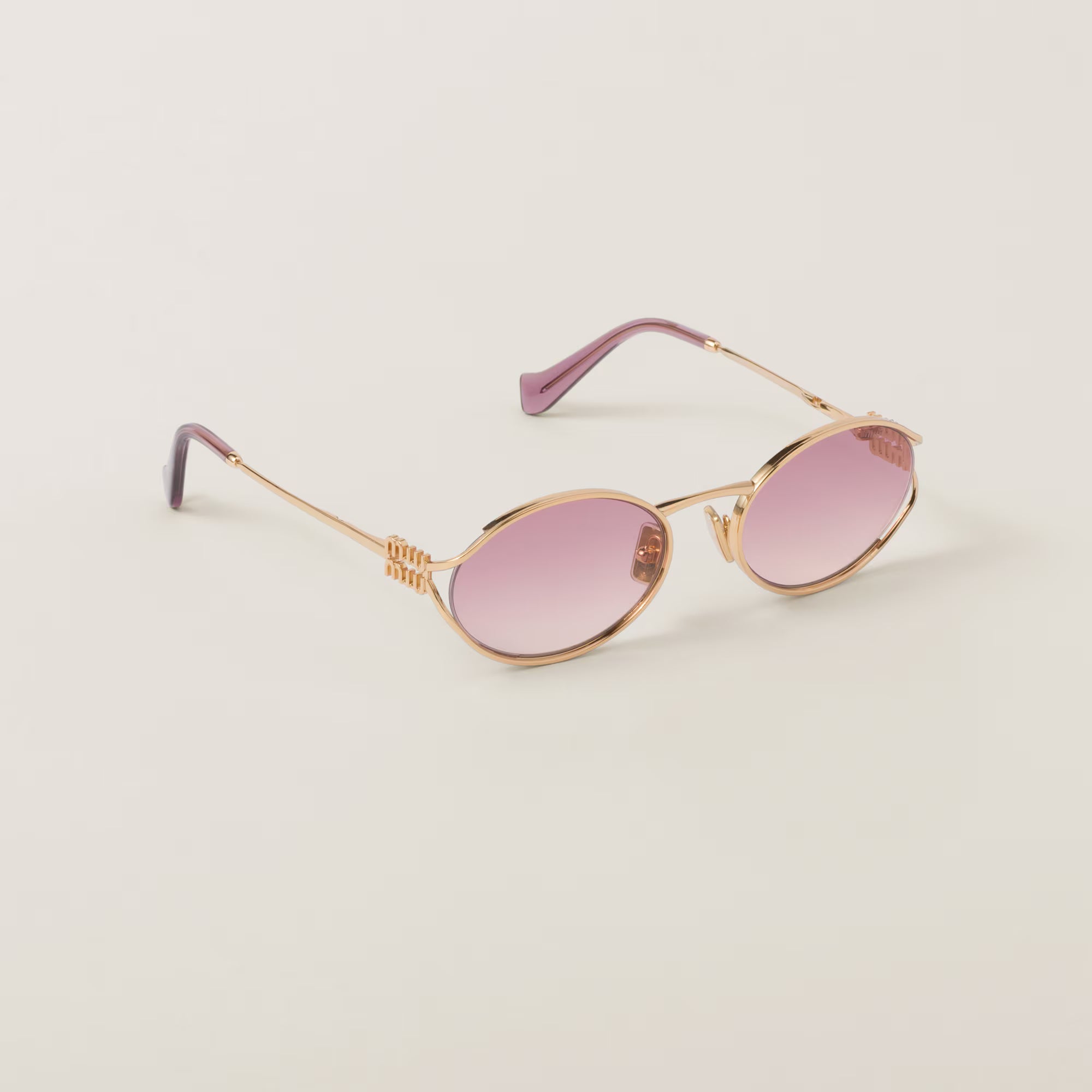 miu miu logo sunglasses