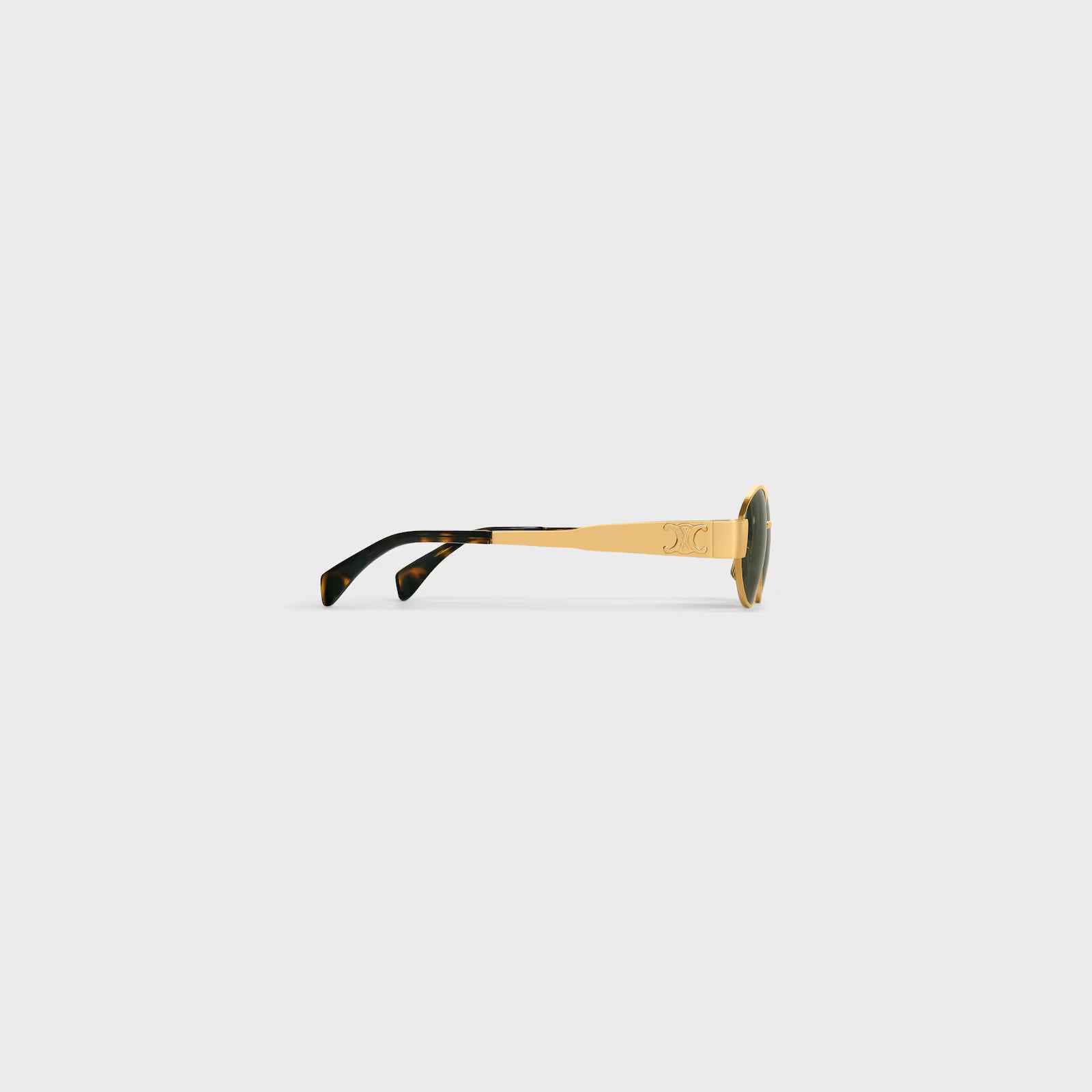 celine triomphe metal 01 sunglasses in metal