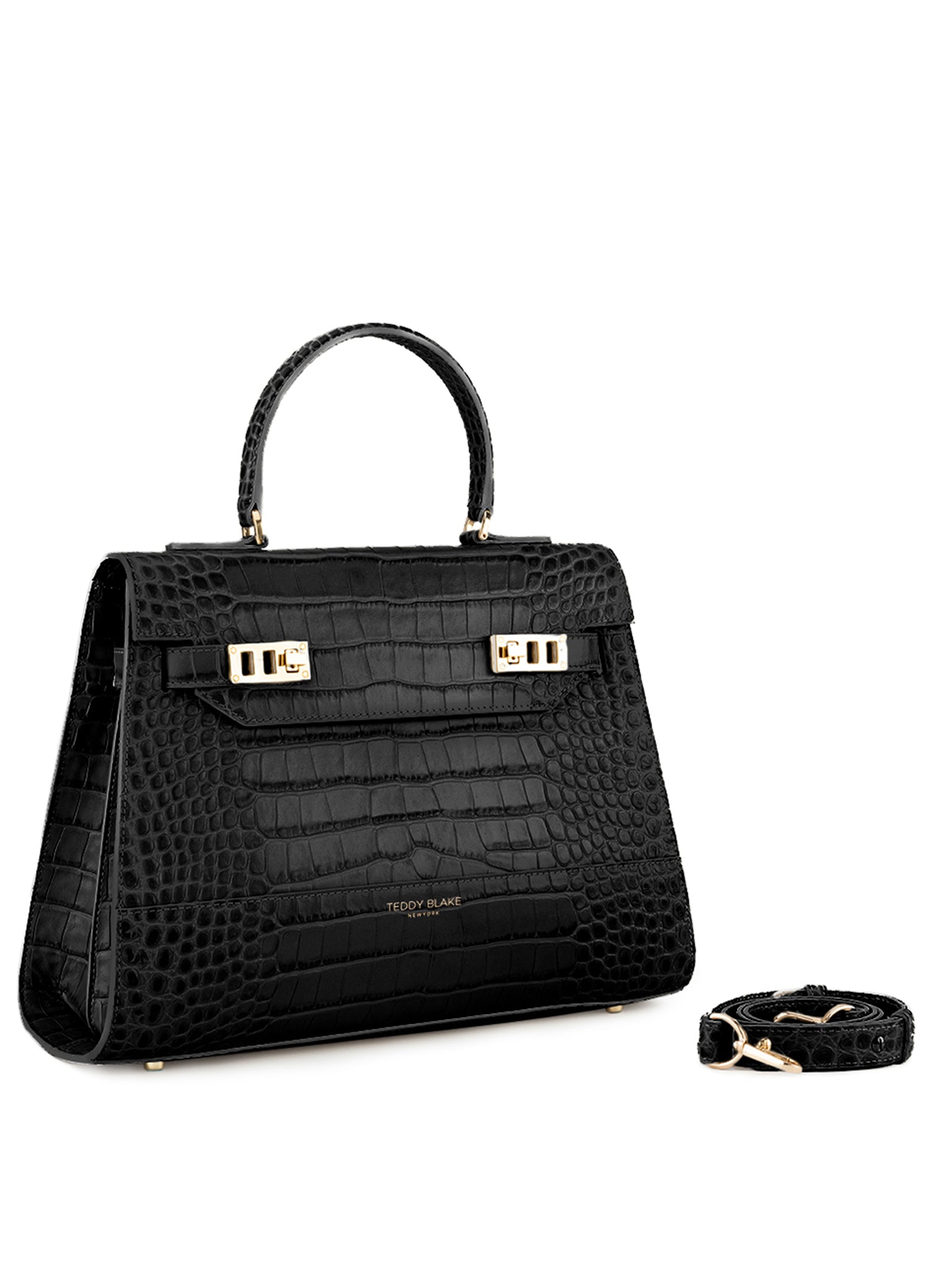 TEDDY BLAKE Kim Croco 14" - Black