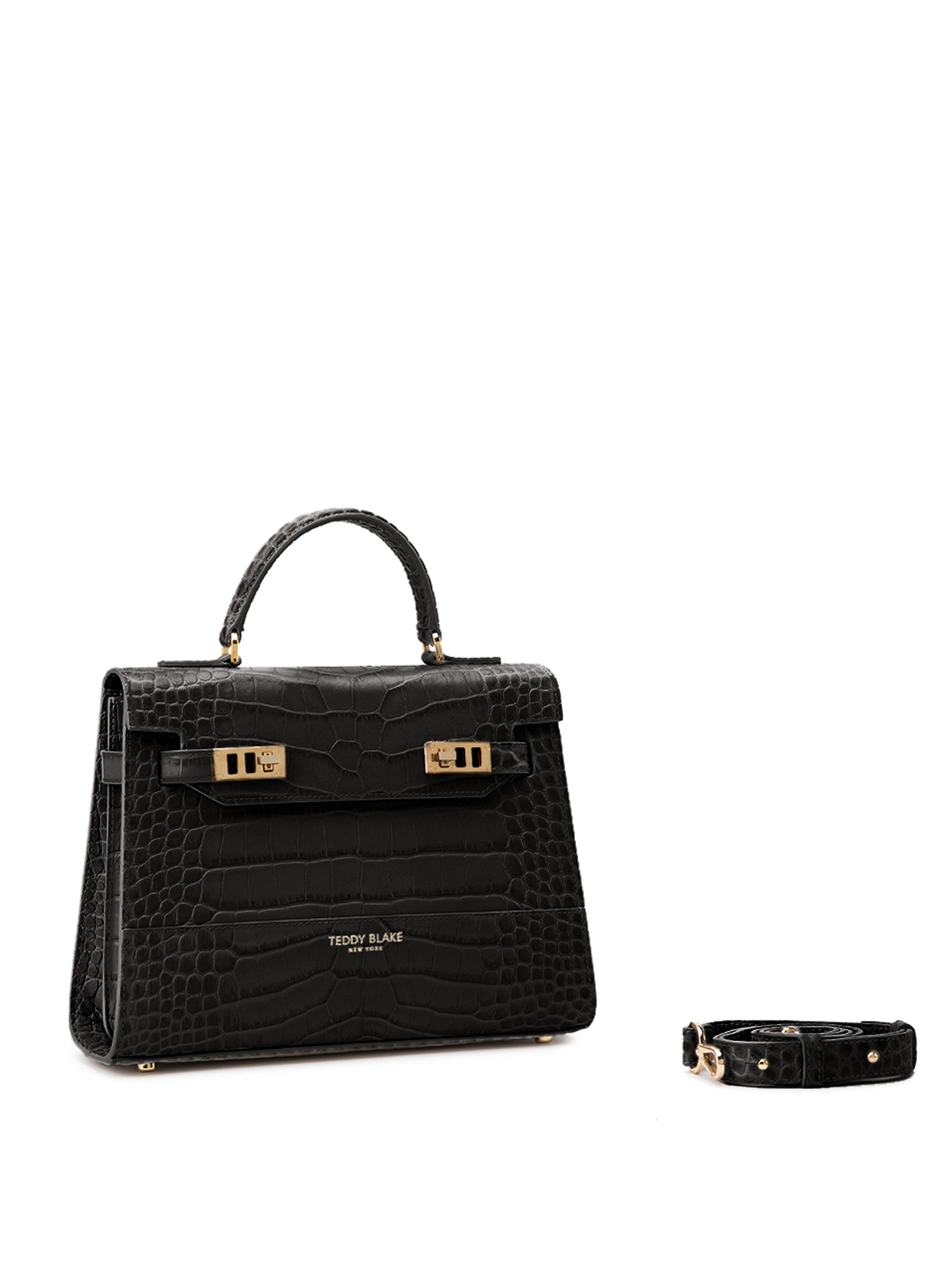 TEDDY BLAKE Kim Croco 11" - Black