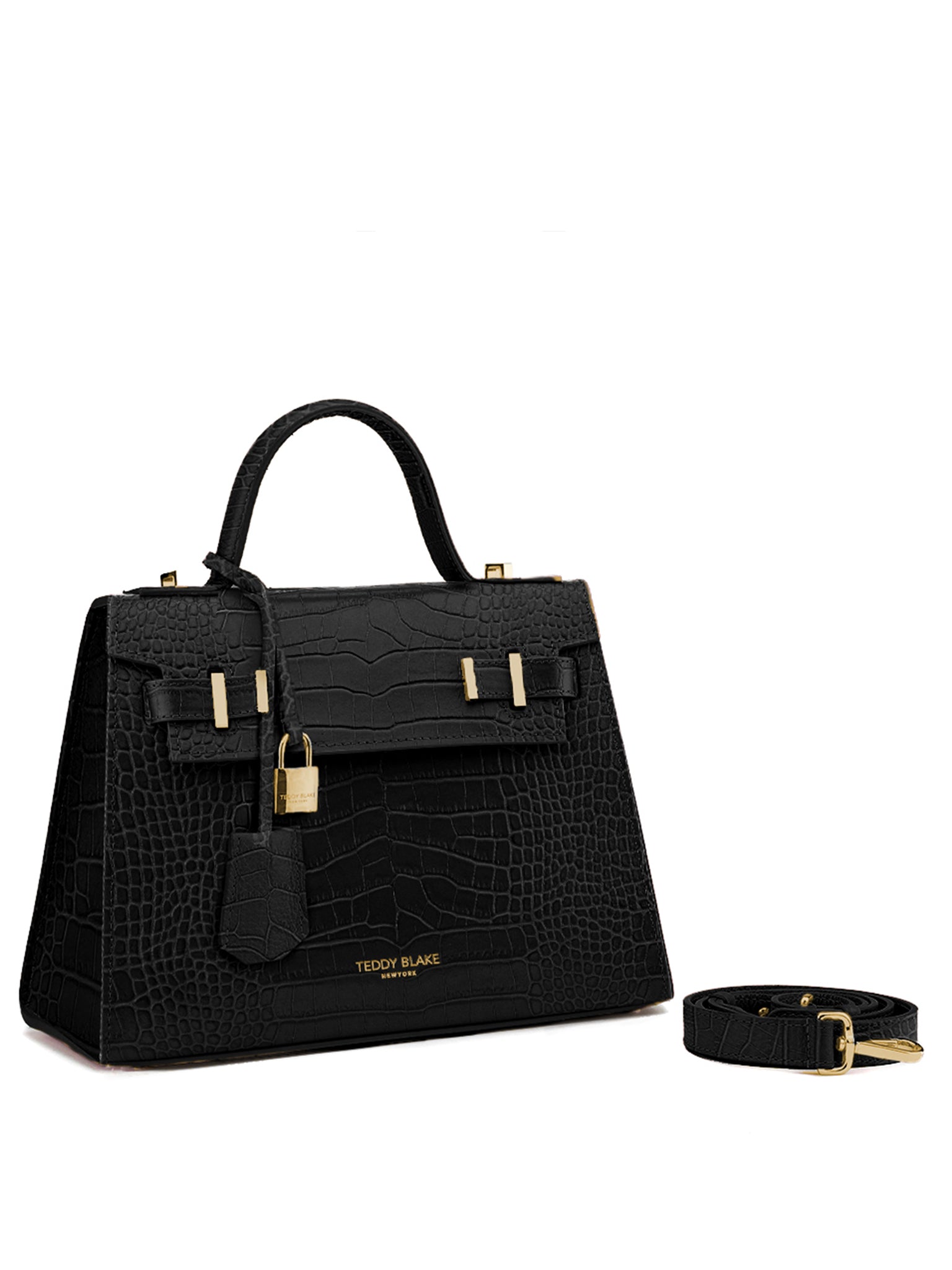 TEDDY BLAKE Ava Croco  11" - Black
