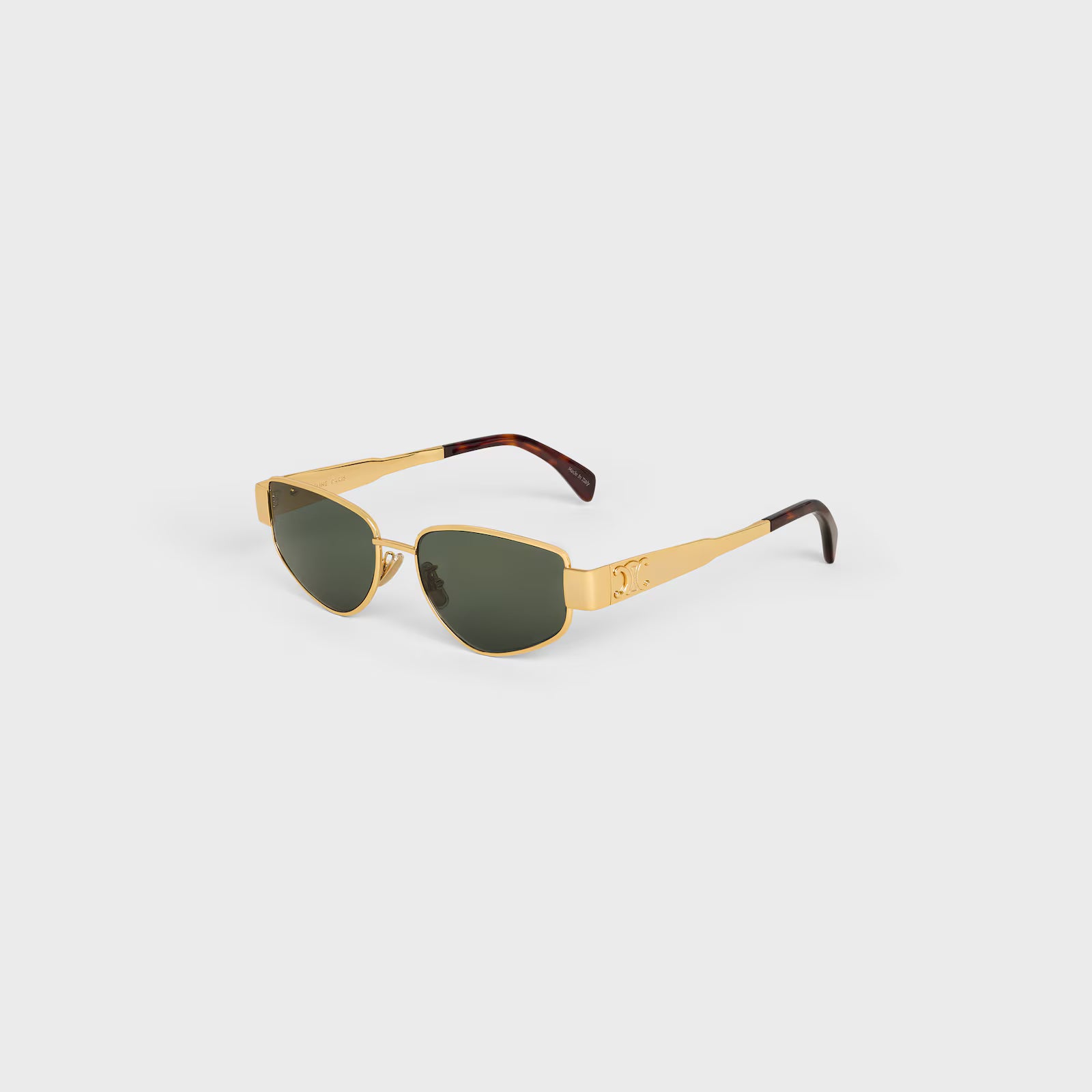 celine triomphe metal 04 sunglasses in metal