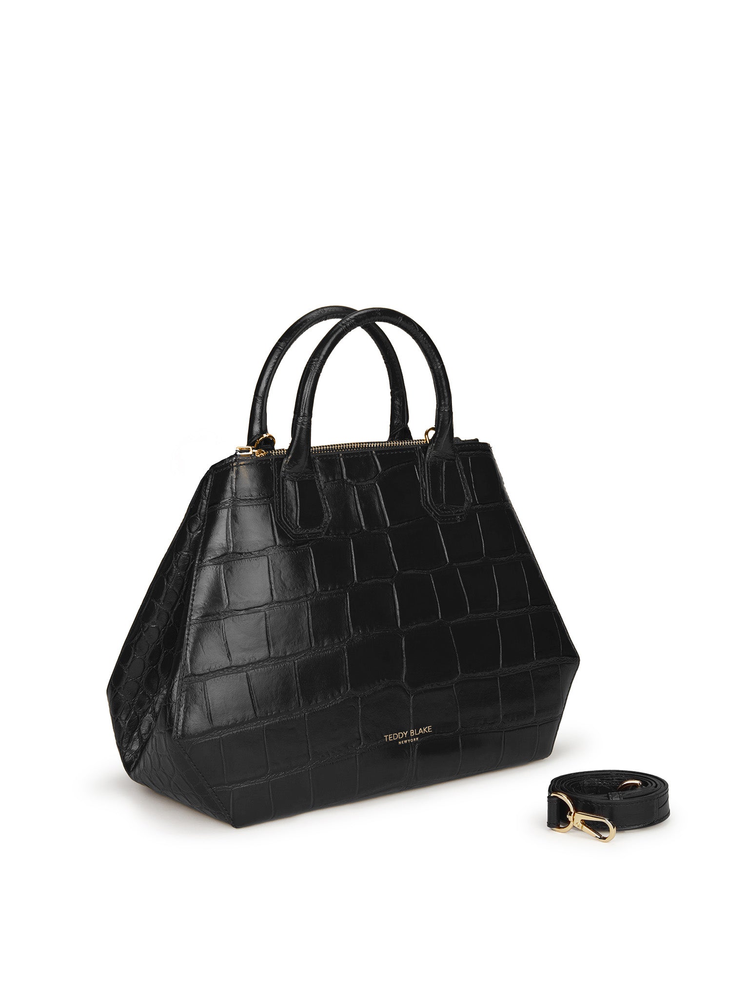 TEDDY BLAKE Vera Croco 14" - Black/Red