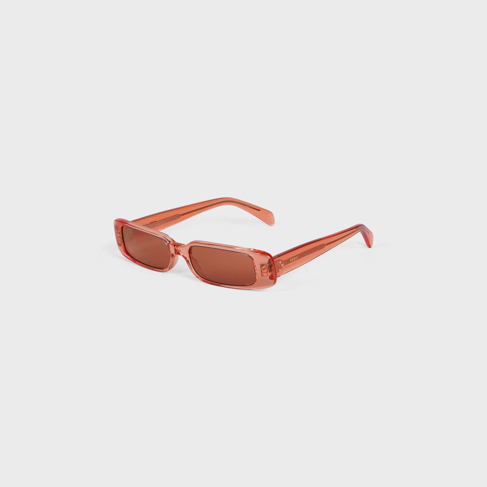 celine rectangular s343 sunglasses in acetate
