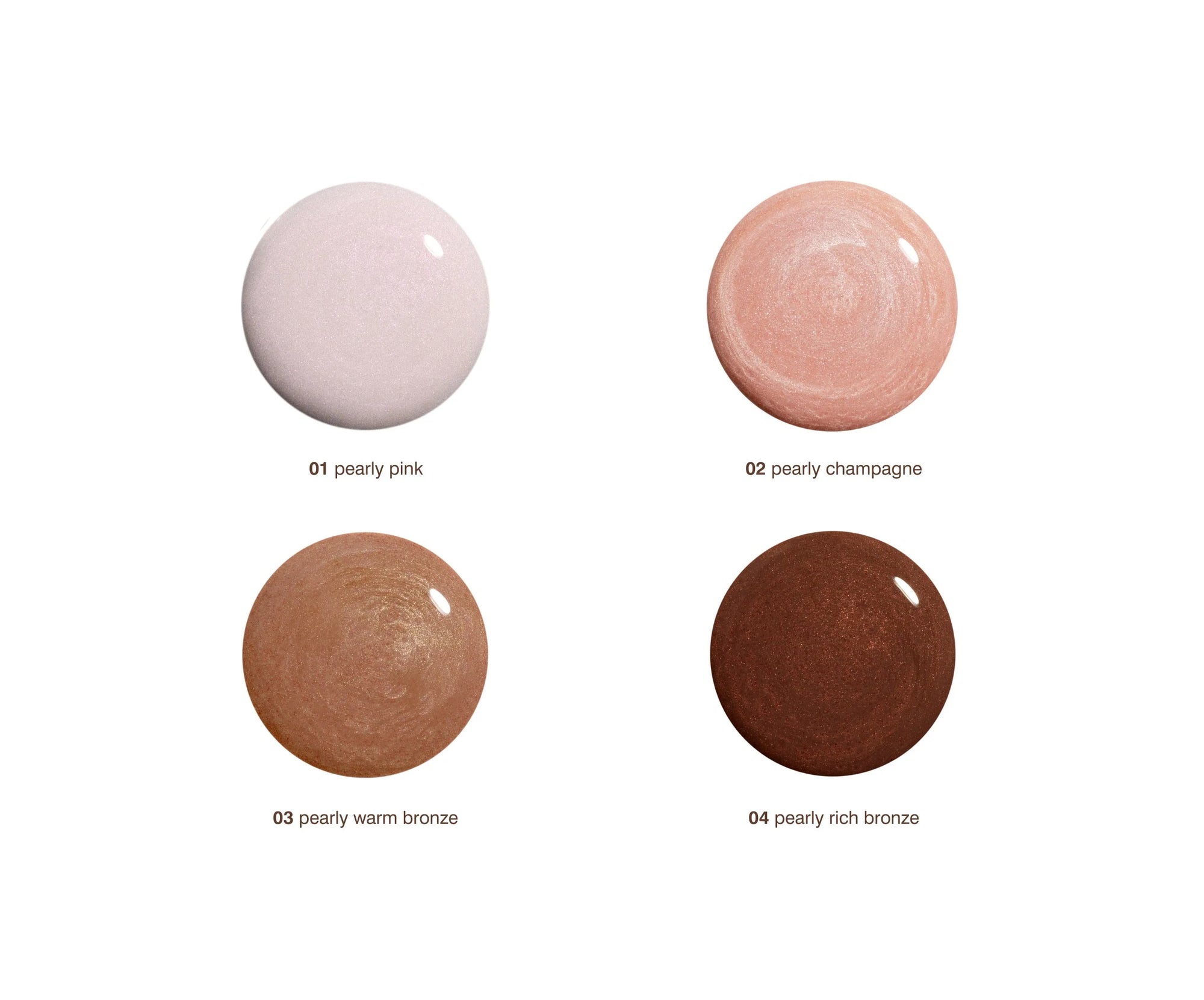 rhode highlight milk pearly pink