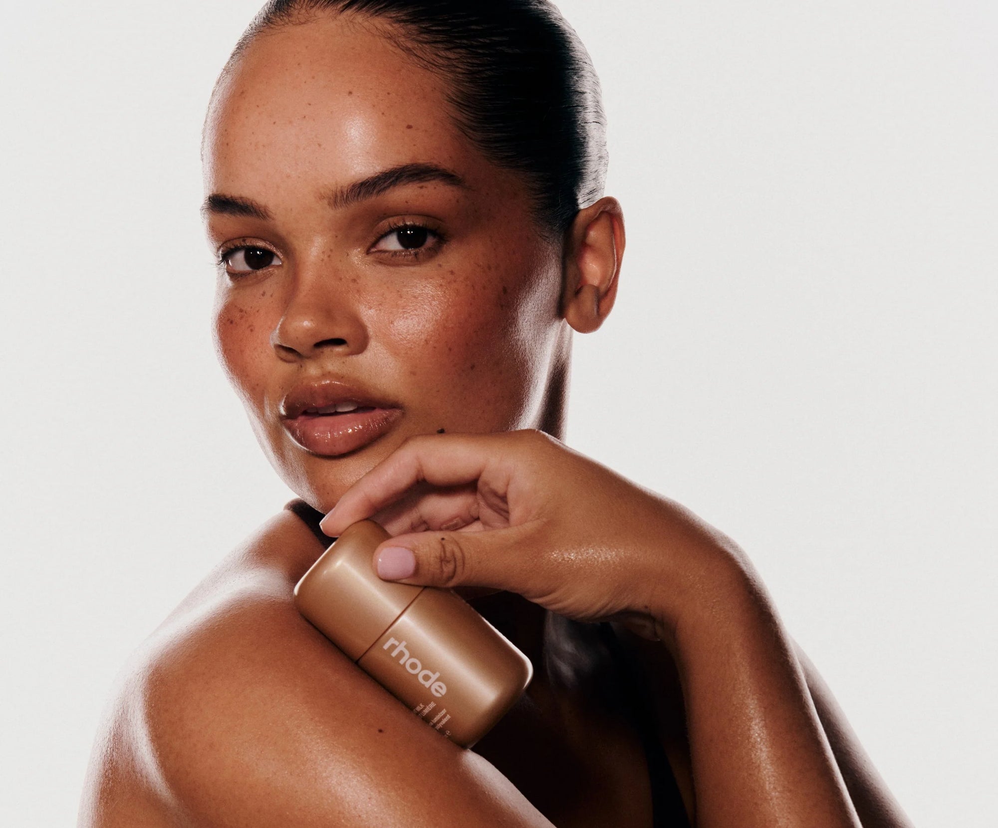 rhode highlight milk pearly warm bronze
