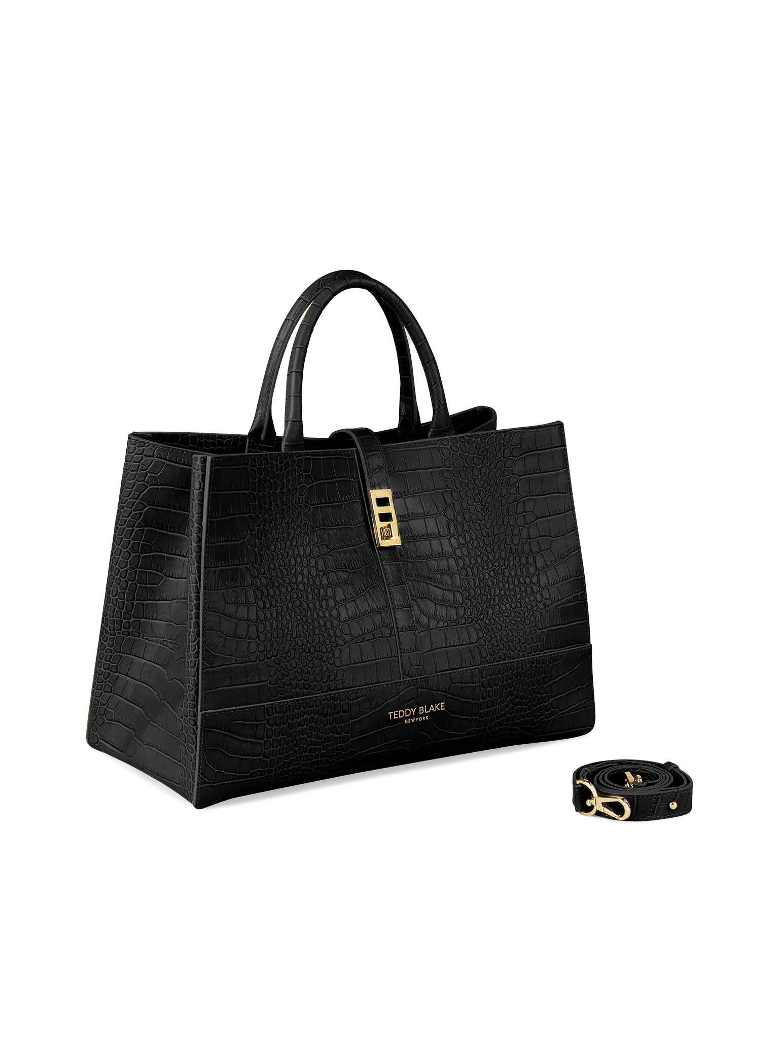 TEDDY BLAKE Lola Croco 15" - Black/Red