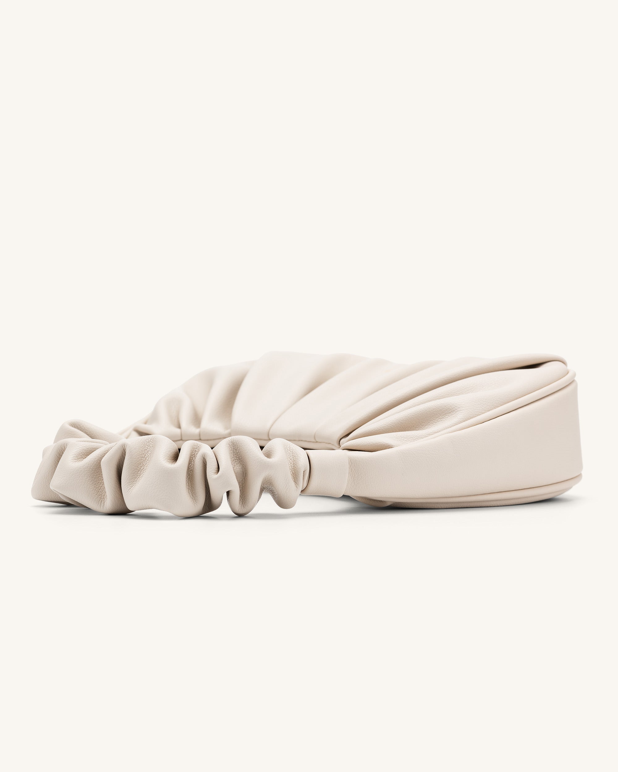 JW PEI Gabbi Ruched Hobo Handbag - Ivory