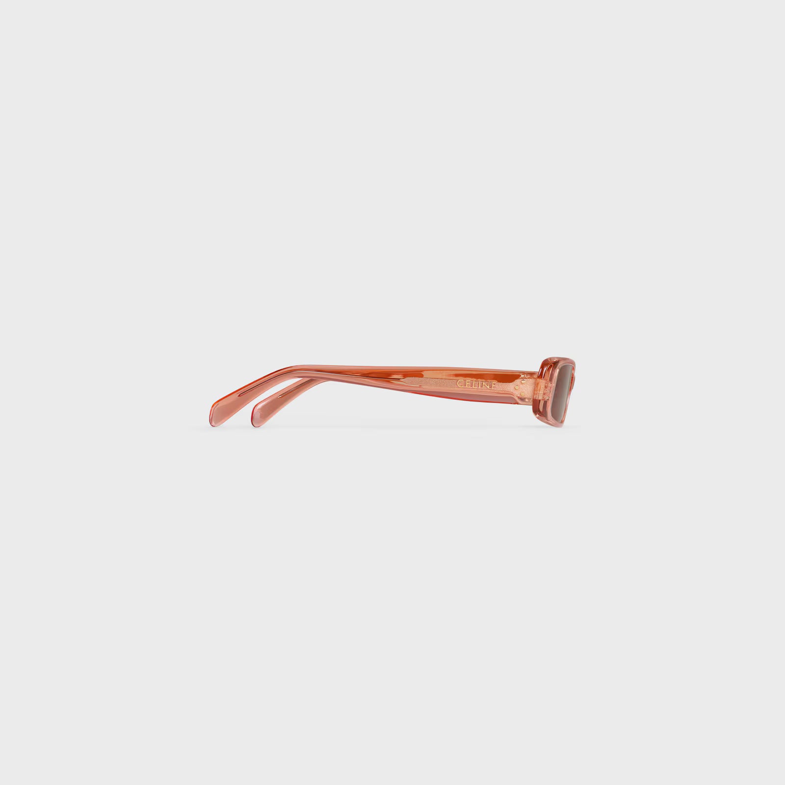 celine rectangular s343 sunglasses in acetate