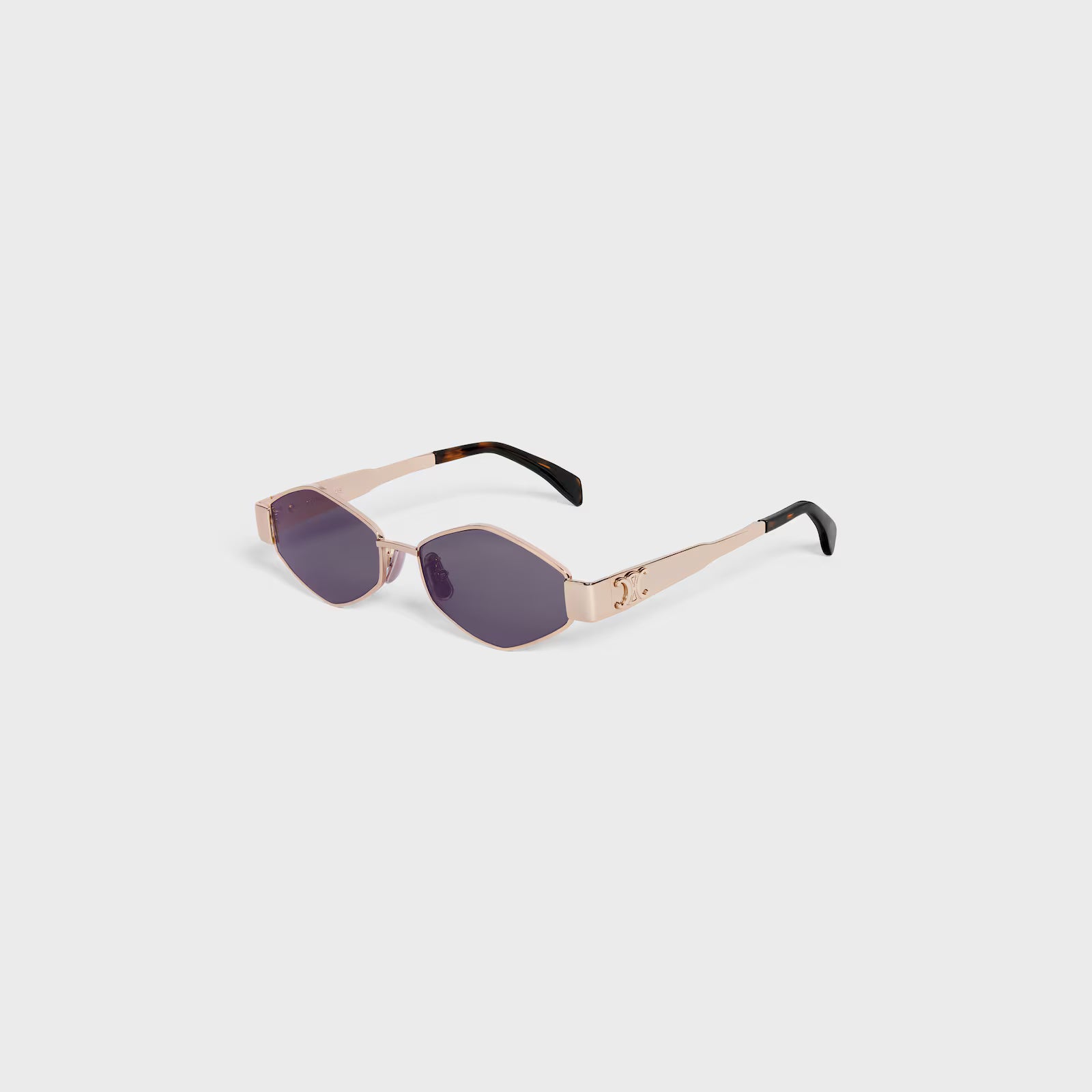 celine triomphe metal 02 sunglasses in metal