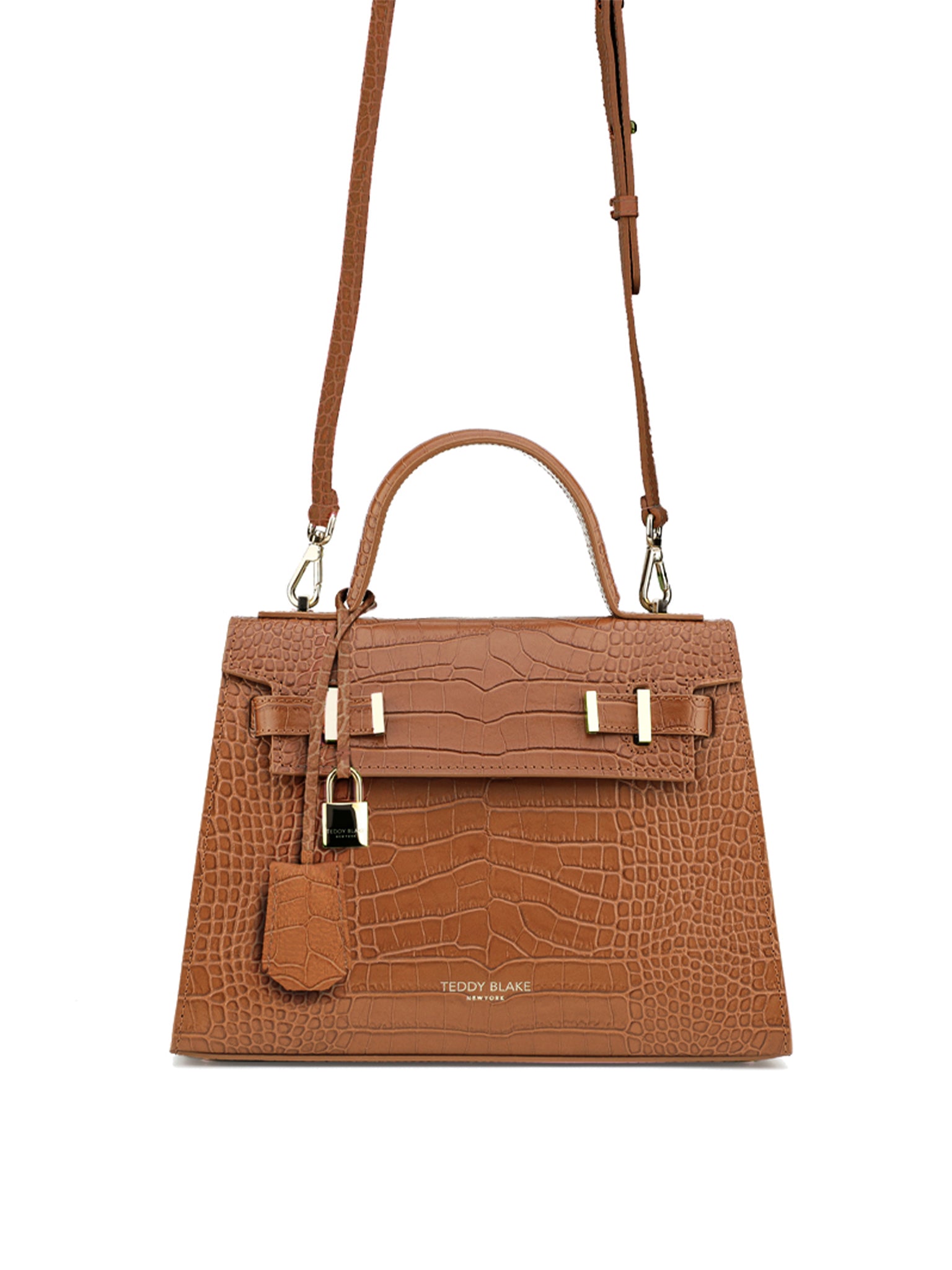 TEDDY BLAKE Ava Croco  11" - Camel Brown