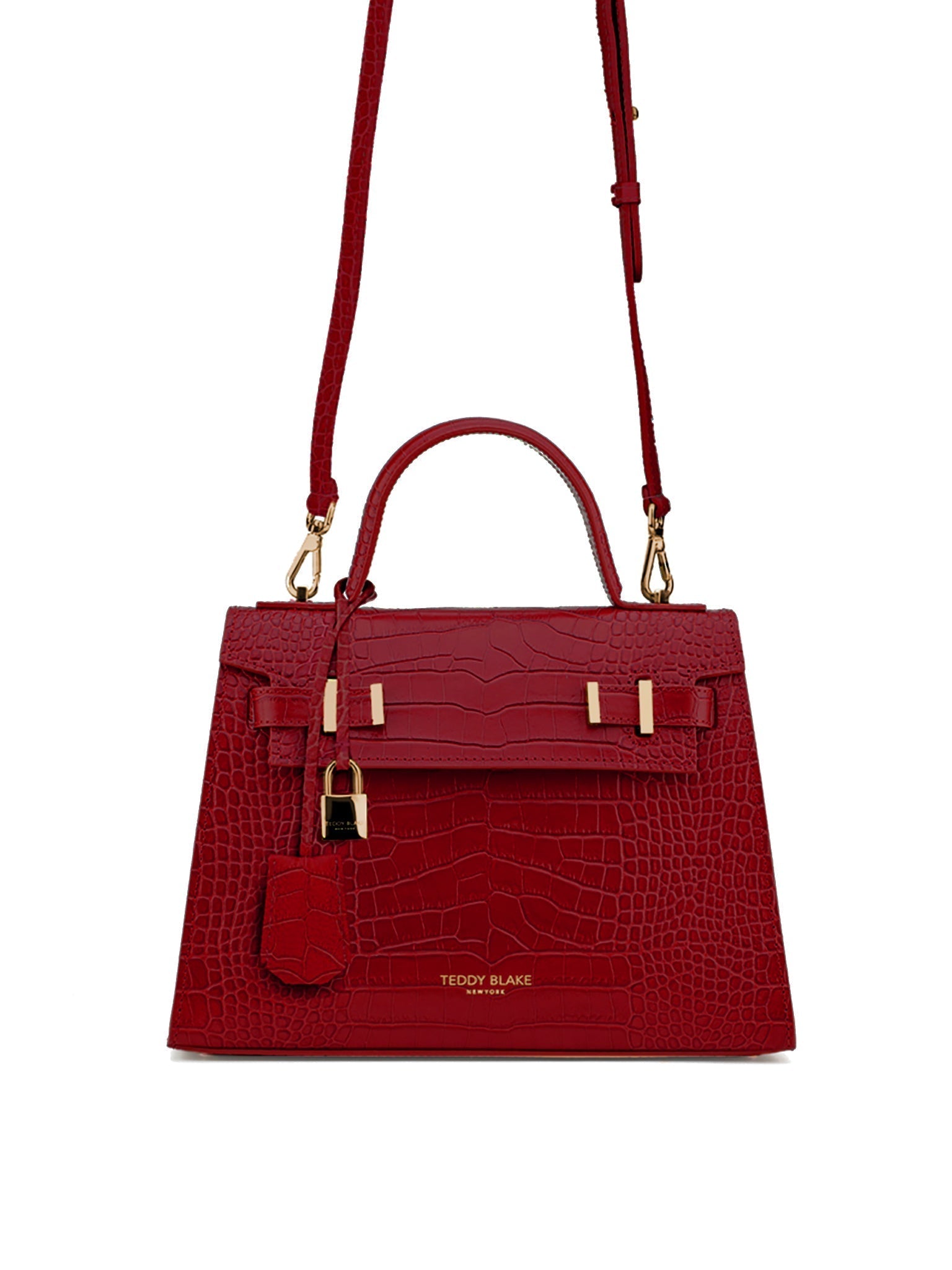 TEDDY BLAKE Ava Croco  11" - Dark Red