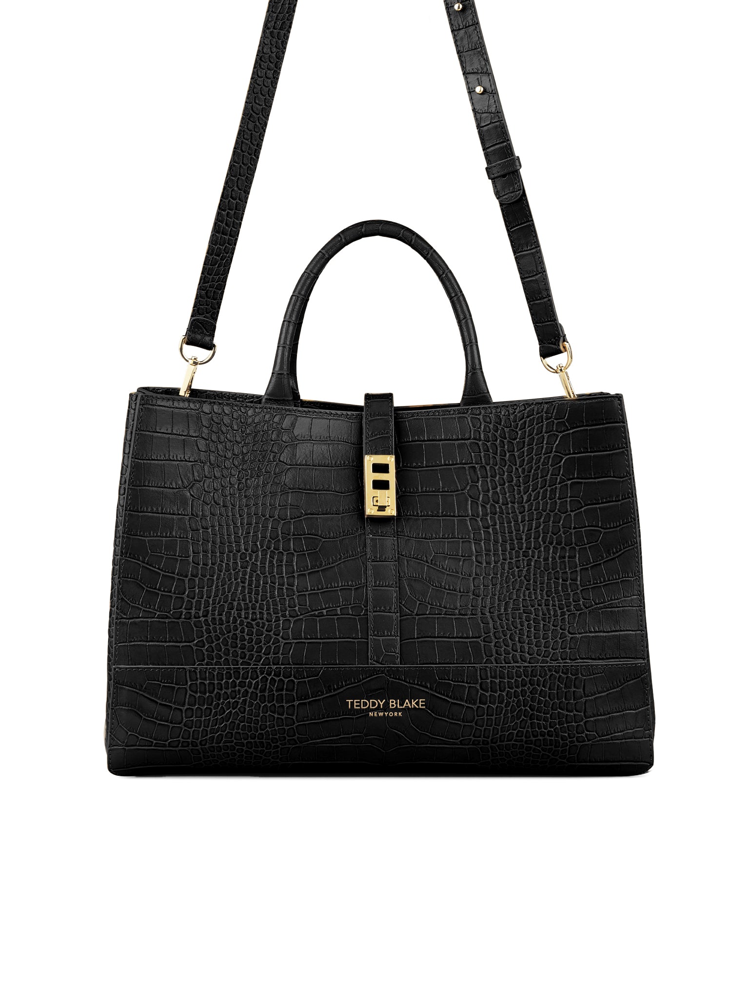 TEDDY BLAKE Lola Croco 15" - Black/Red