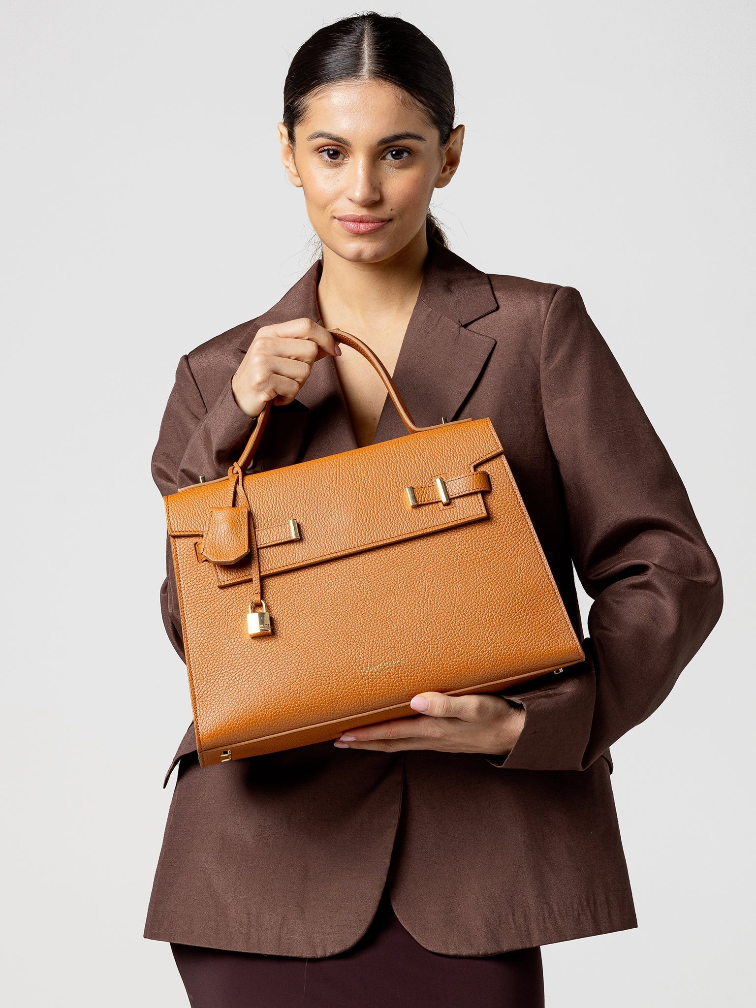 TEDDY BLAKE Ava  14" - Camel Brown